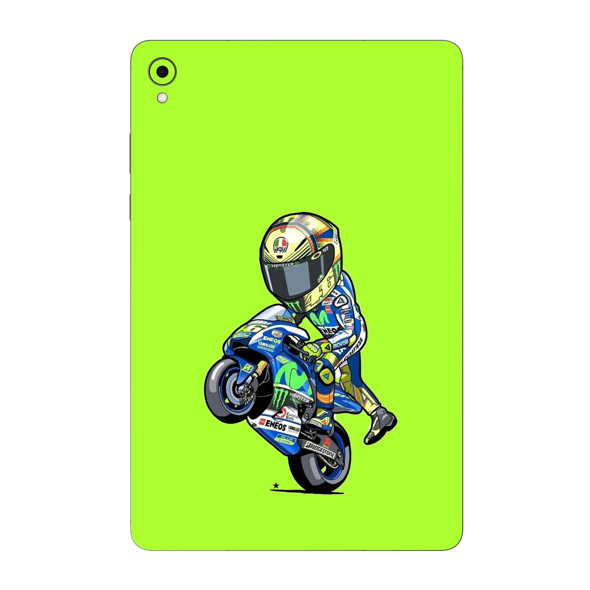 VR46 skin on Samsung Galaxy Tab S11 by Decalz