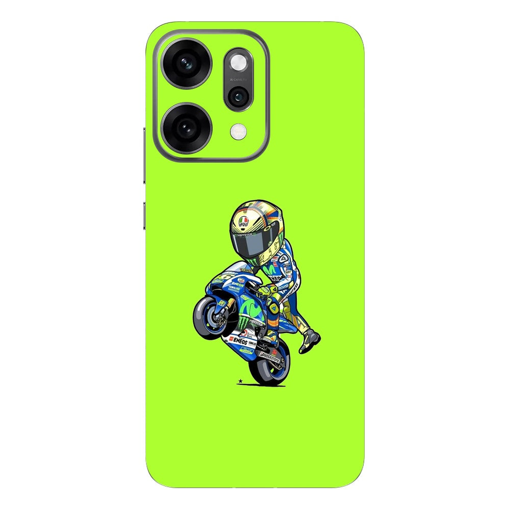 VR46 skin on Oppo Reno 14 Pro (5G) by Decalz