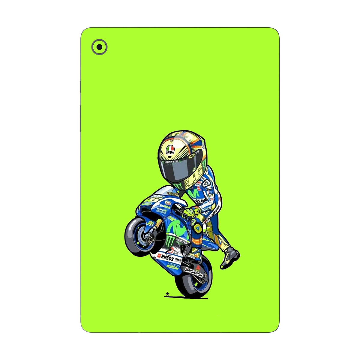 VR46 skin on Samsung Galaxy Tab S10 Lite by Decalz