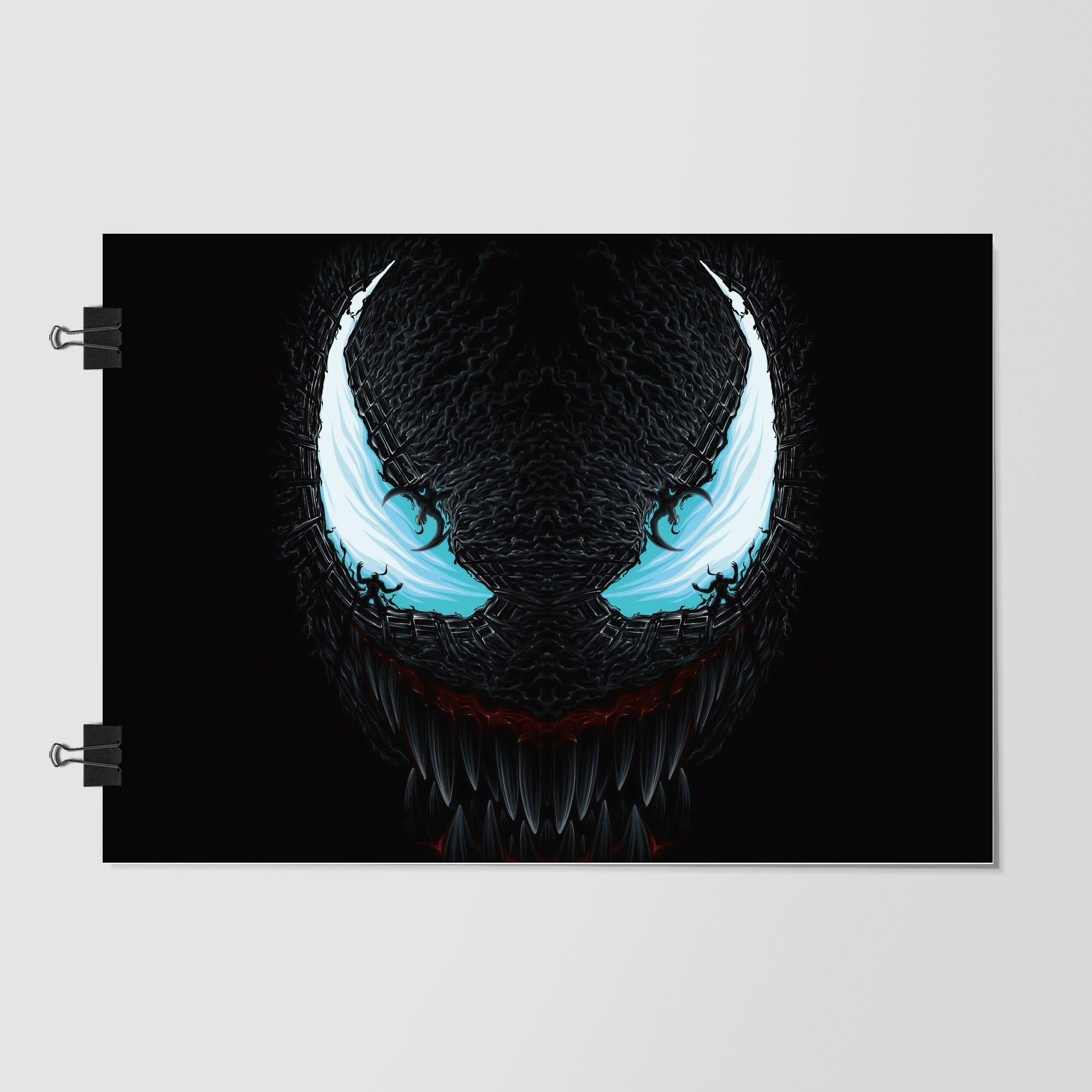 Venom Black Dramatic Lighting by Decalz