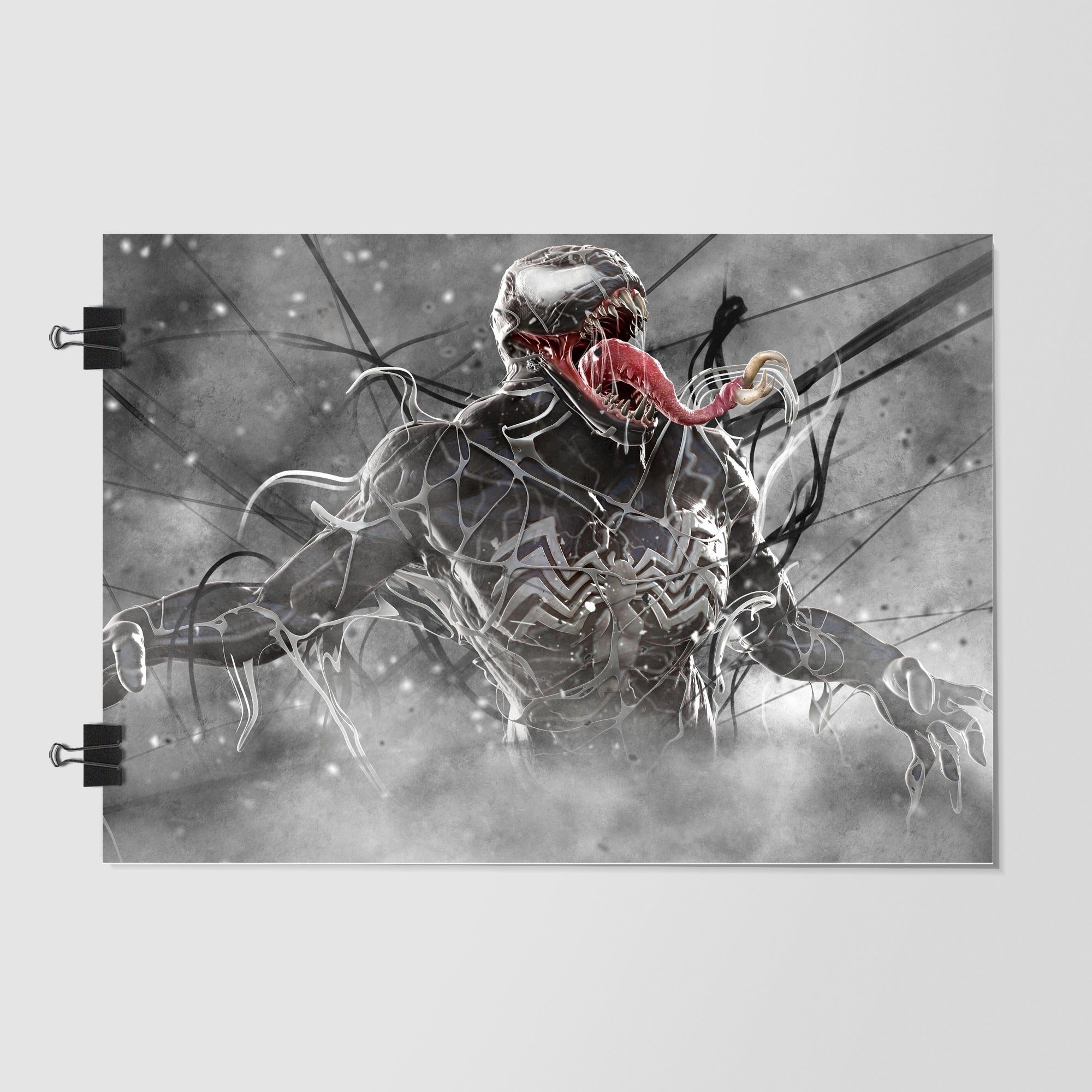 Venom Gray Dramatic Lighting by Decalz