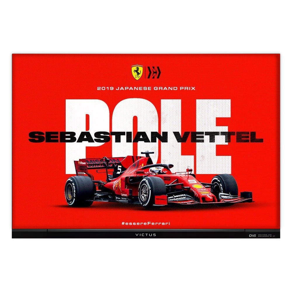 Vettel Suzuka Pole 2019