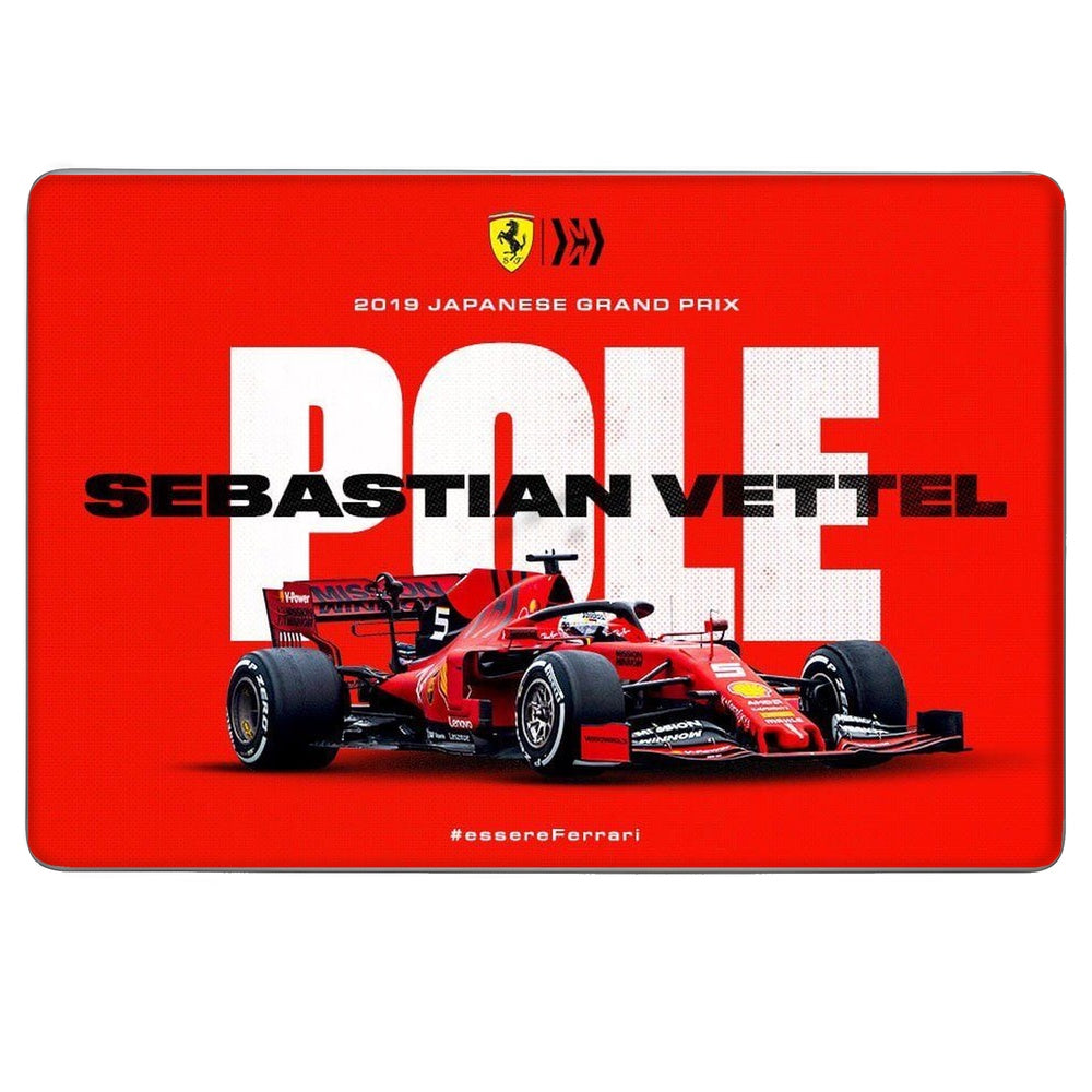 Vettel Suzuka Pole 2019 skin on Hp Notebook 15s-DU0072TX by Decalz