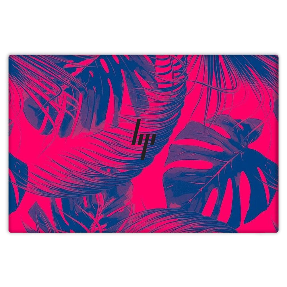 Vibrant Neon Pink Foliage skin on Hp Elitebook 840 G7 by Decalz