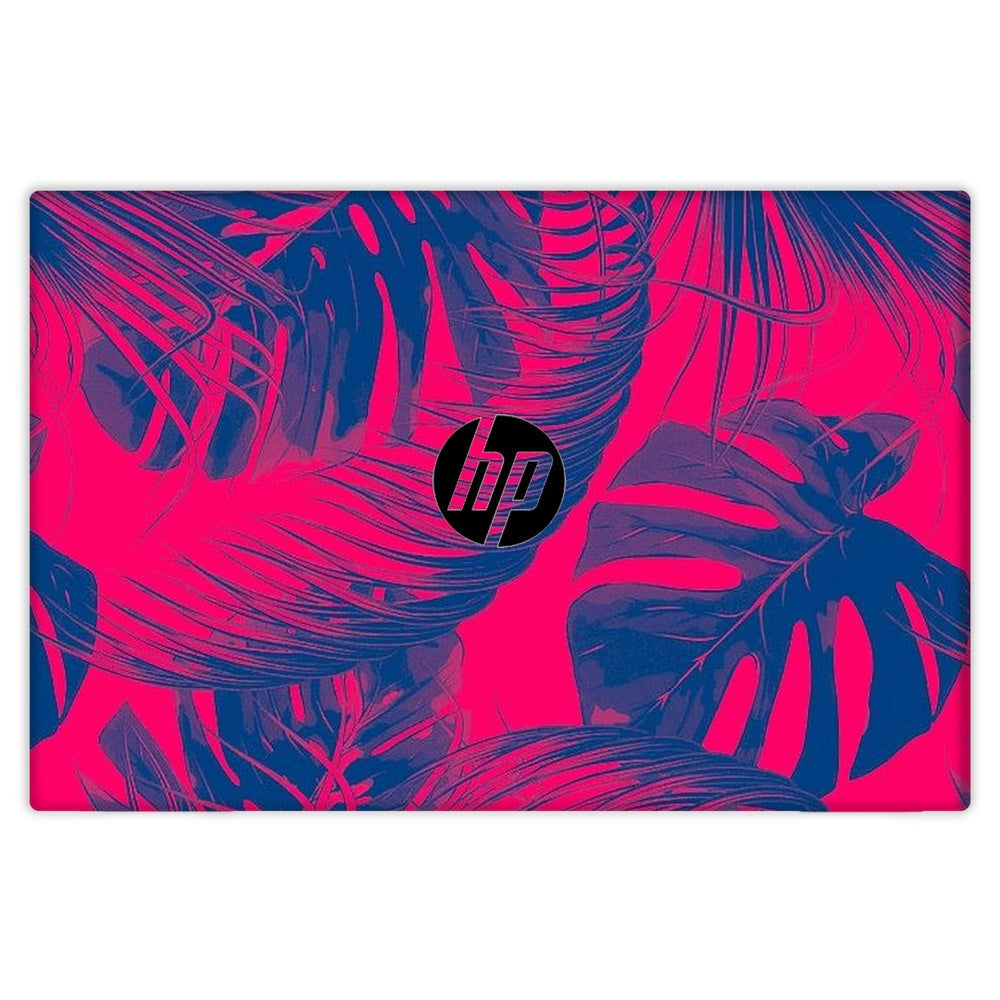 Vibrant Neon Pink Foliage skin on Hp Pavilion 14 DV0042UR by Decalz