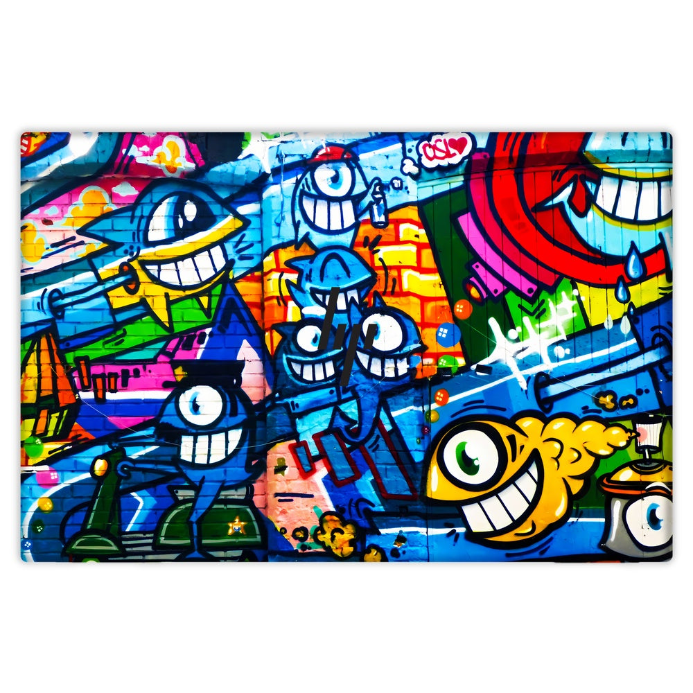 Wall Graffiti skin on Hp Elitebook 840 G7 by Decalz