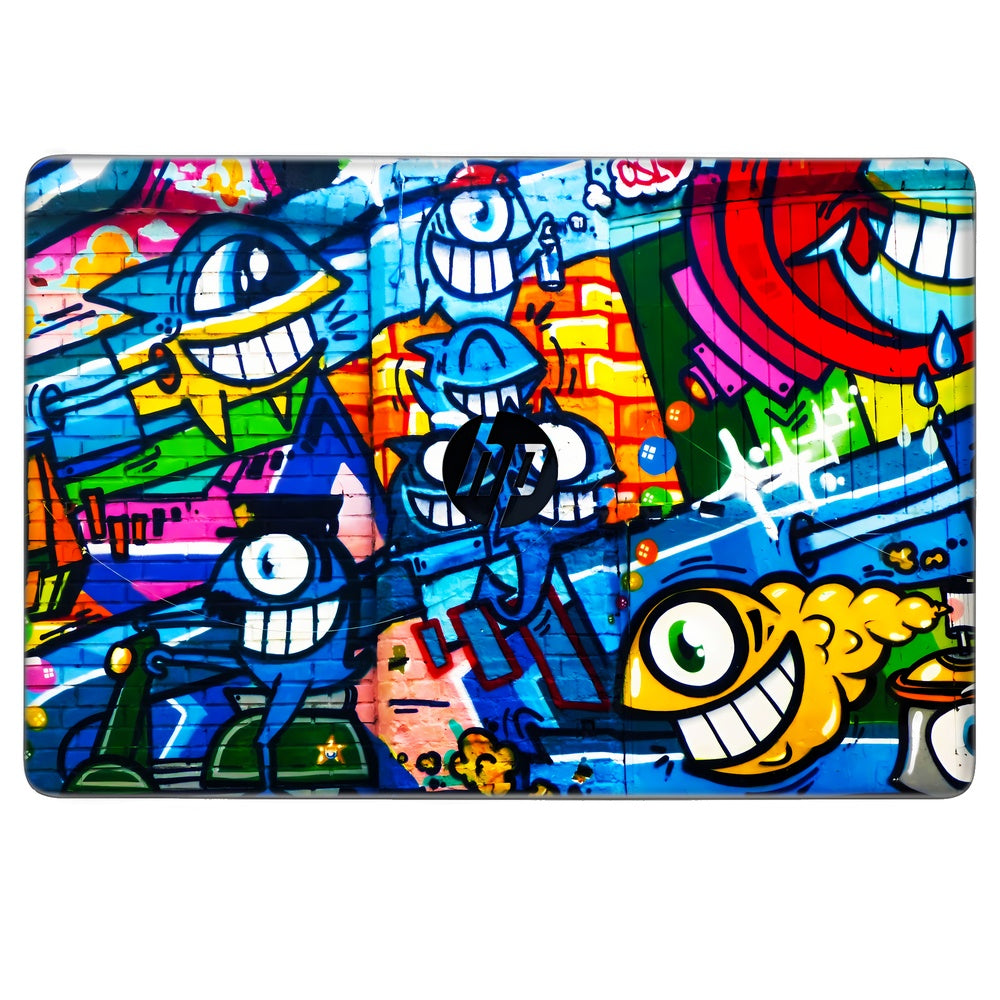 Wall Graffiti skin on Hp Elitebook 725 G3 by Decalz