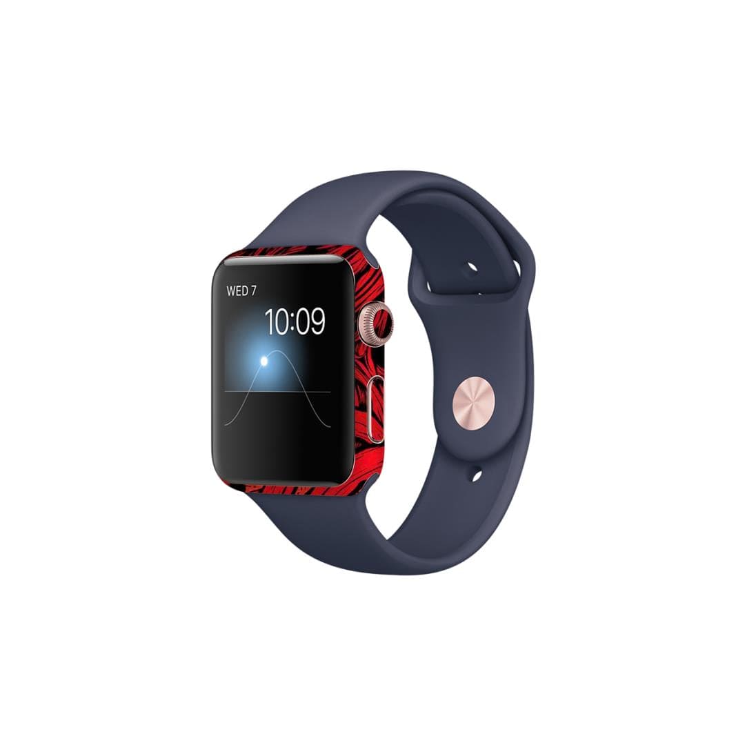 Apple Watch Series Fiery Lion skins