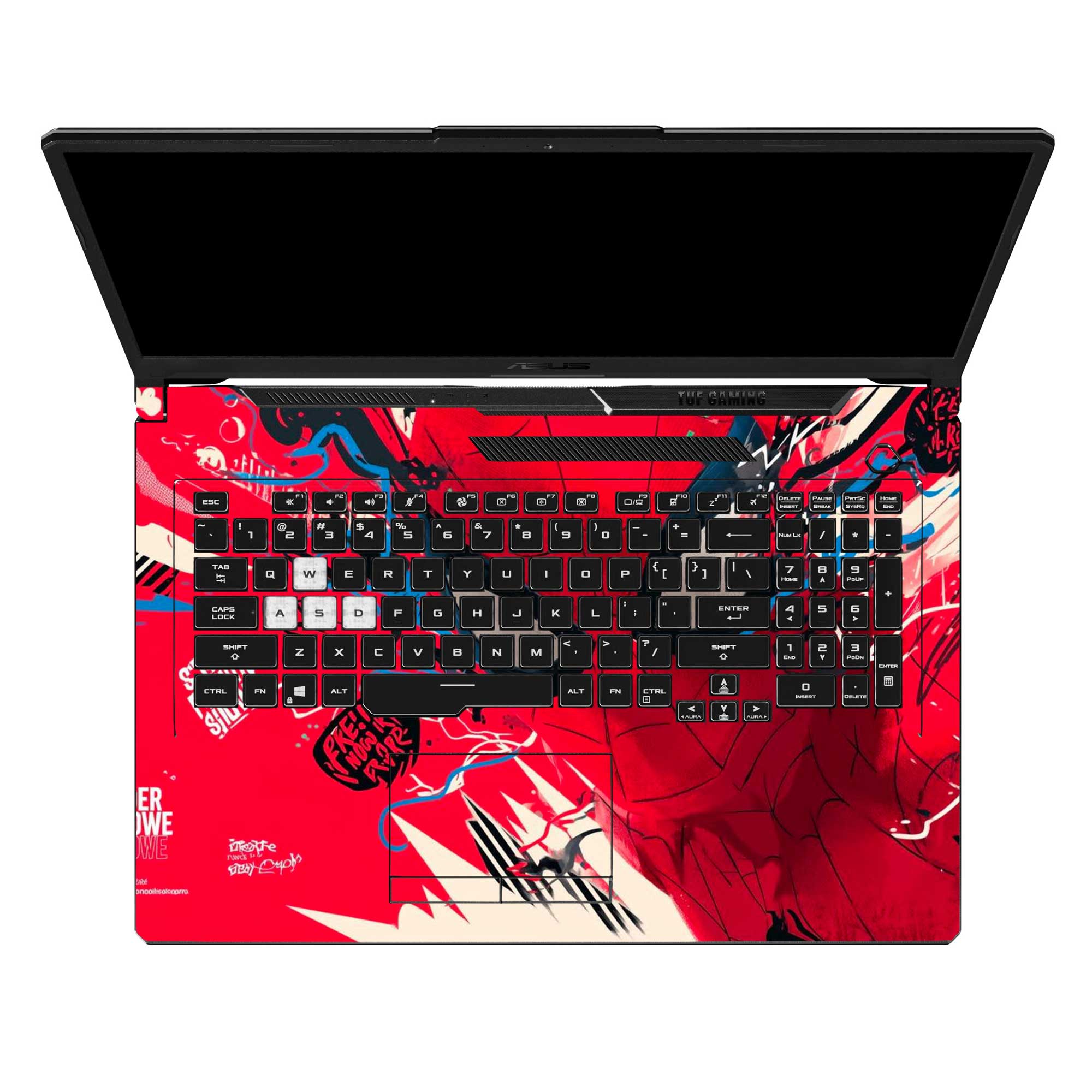 Web Slinger Graffiti - Laptop Skins