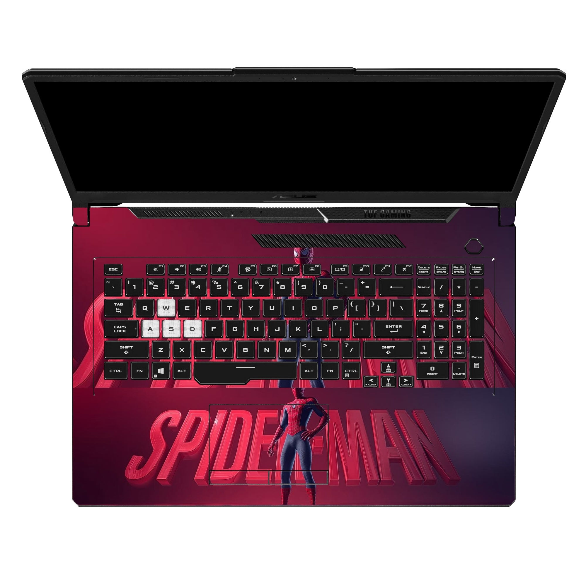 Web Hero Title Art by Decalz