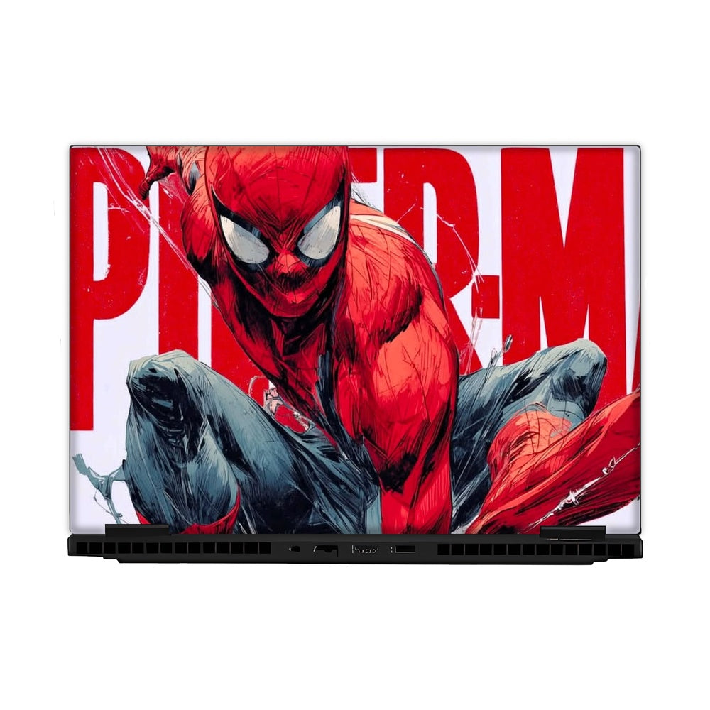 Webbed Warrior skin on Hp Omen Gaming 16-AM0241TX by Decalz