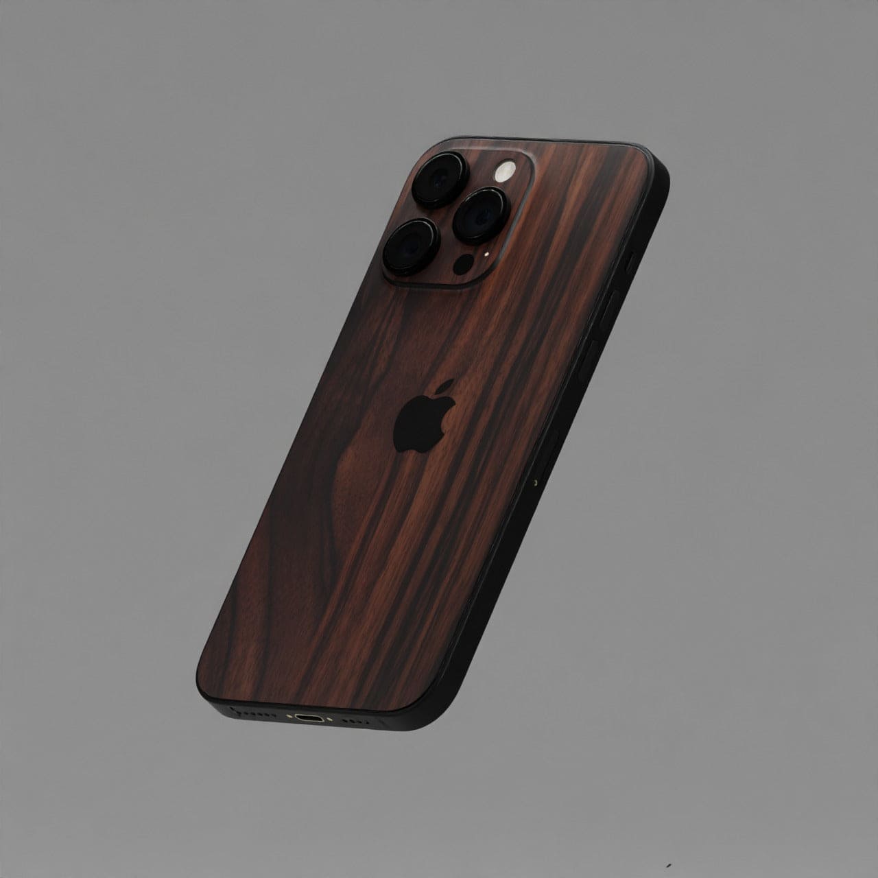 Mahogany Wood 3M Mobile Skins & Wraps