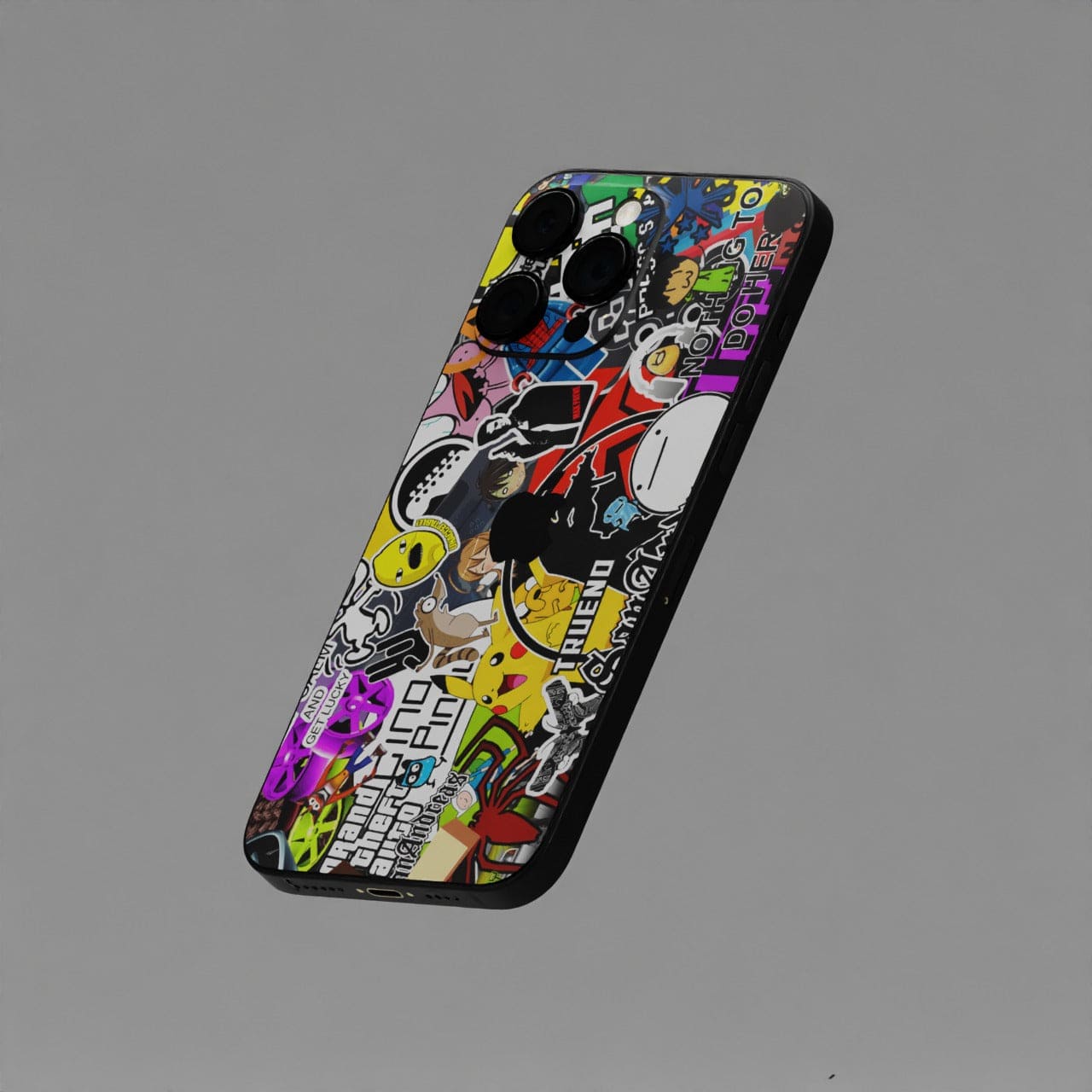 90s Doodle Mobile Skins & Wraps