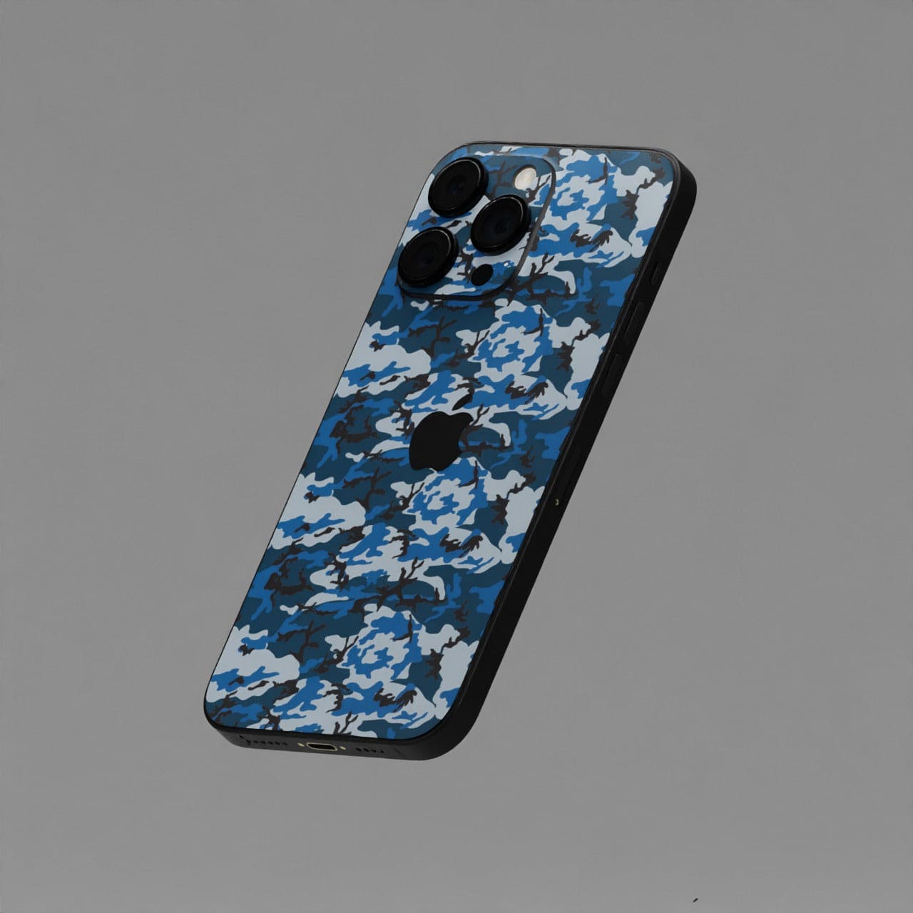 Blue Camouflage Mobile Skins & Wraps