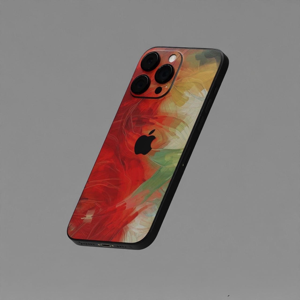 Red Paint Brush Mobile Skins & Wraps