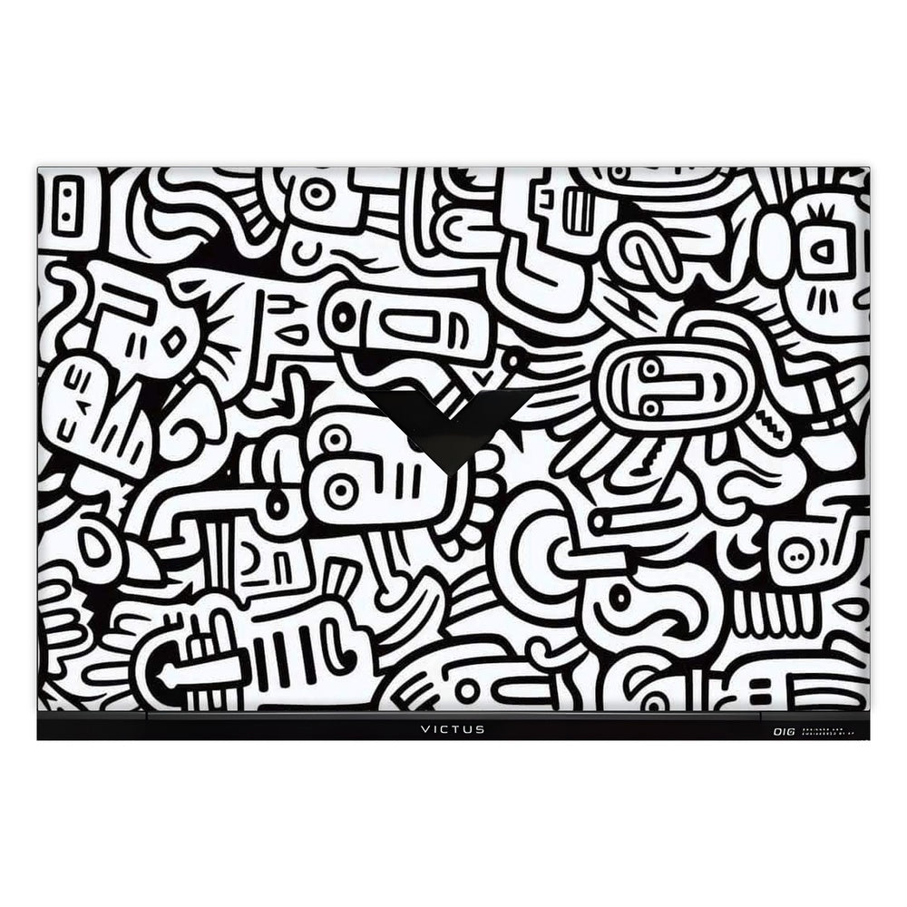 Whimsical Black and White