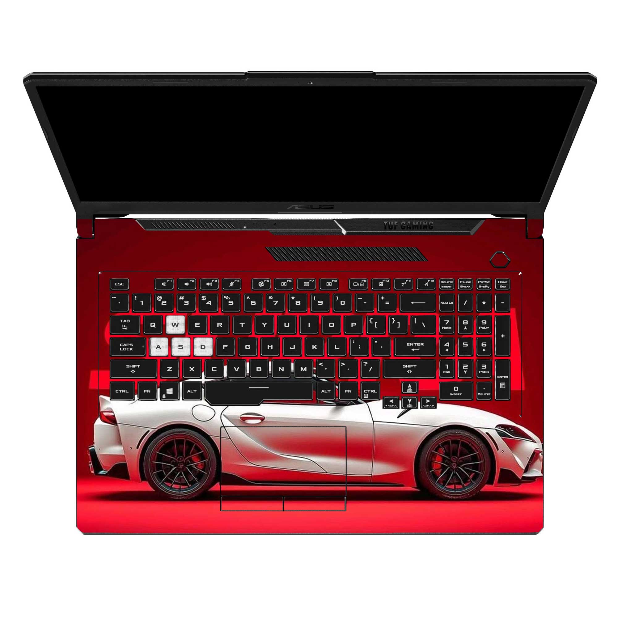 White Supra Studio Shot - Laptop Skins