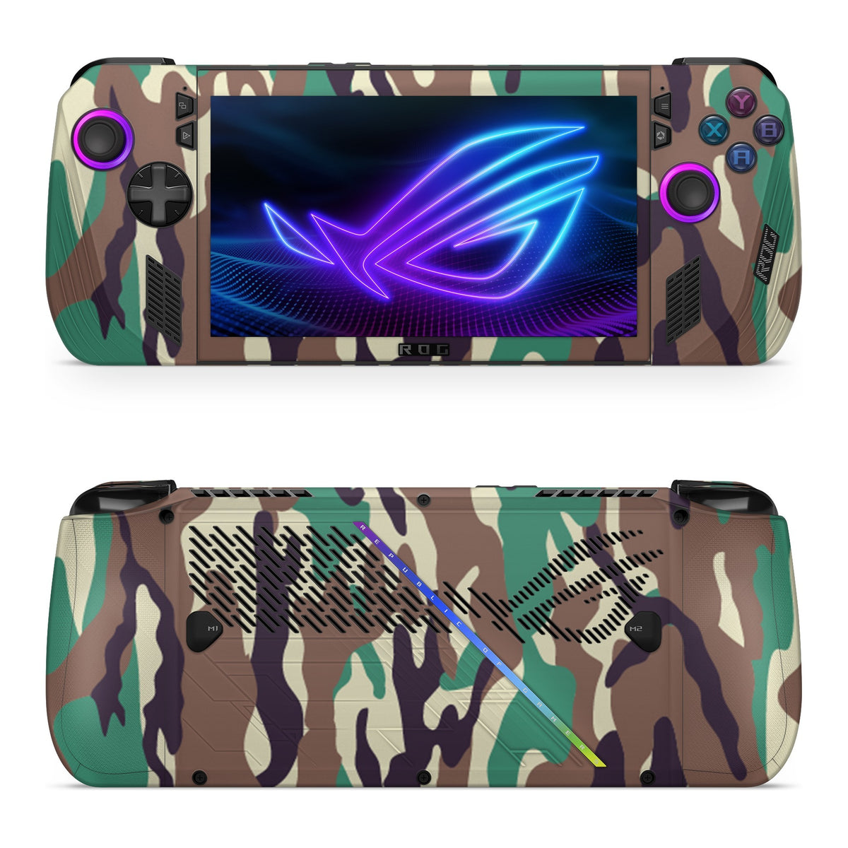 Wild Camo Asus ROG Xbox Ally X skin by Decalz