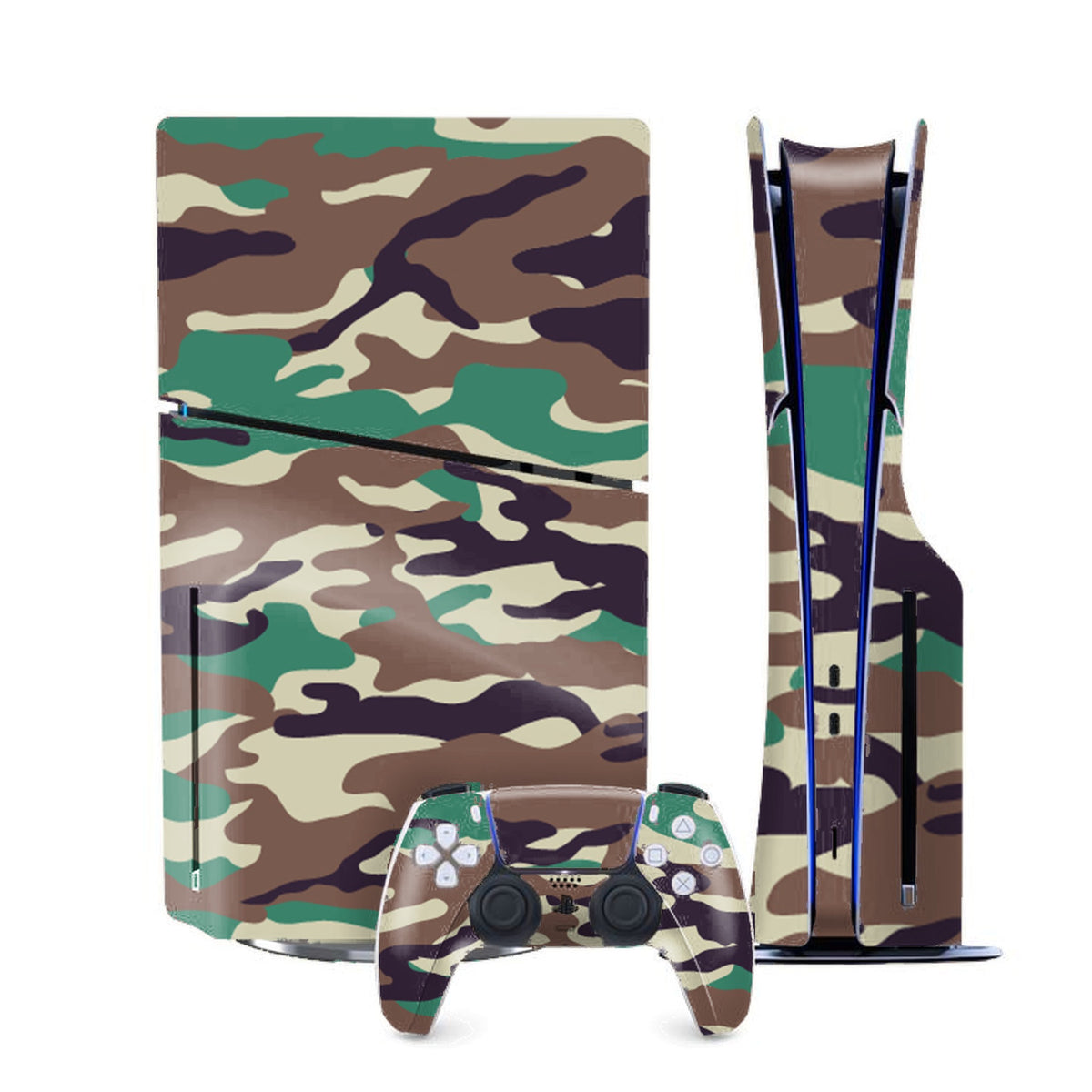 Wild Camo PlayStation 5 Slim skin by Decalz