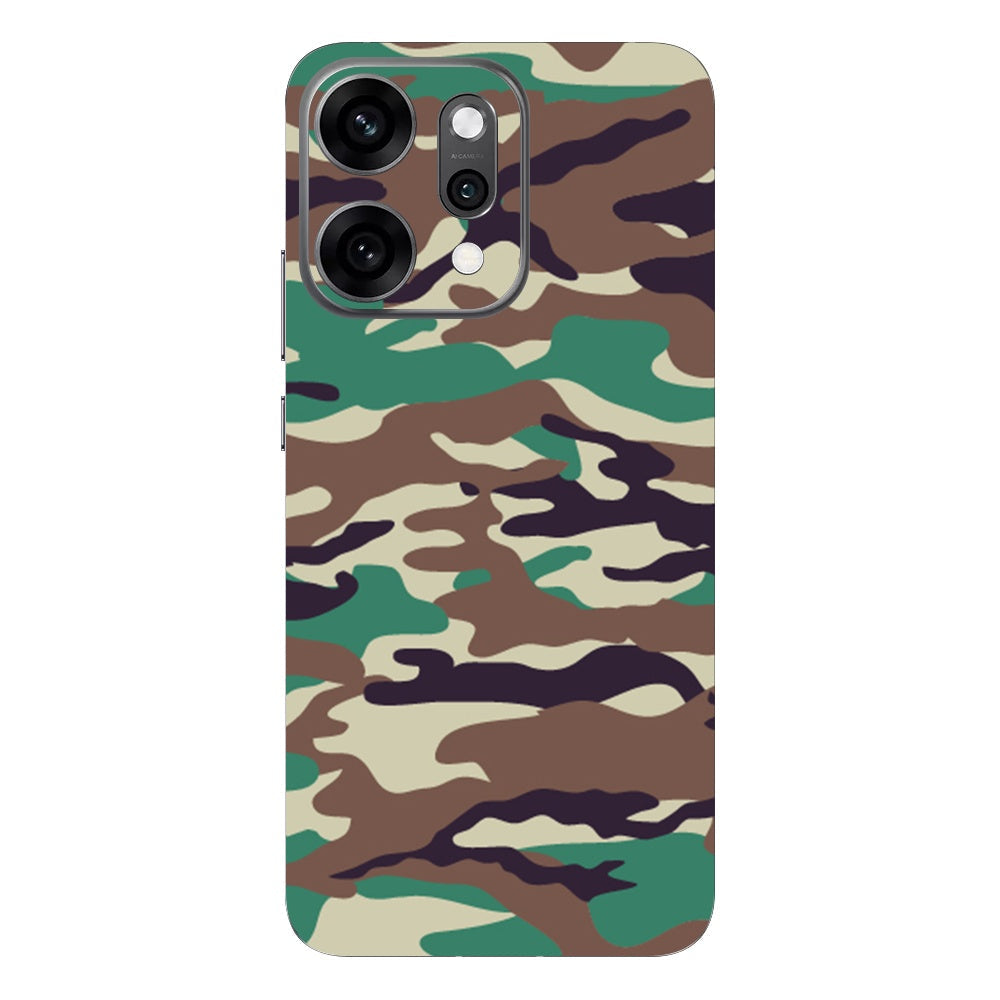 Wild Camo skin on Oppo Reno 14 Pro (5G) by Decalz