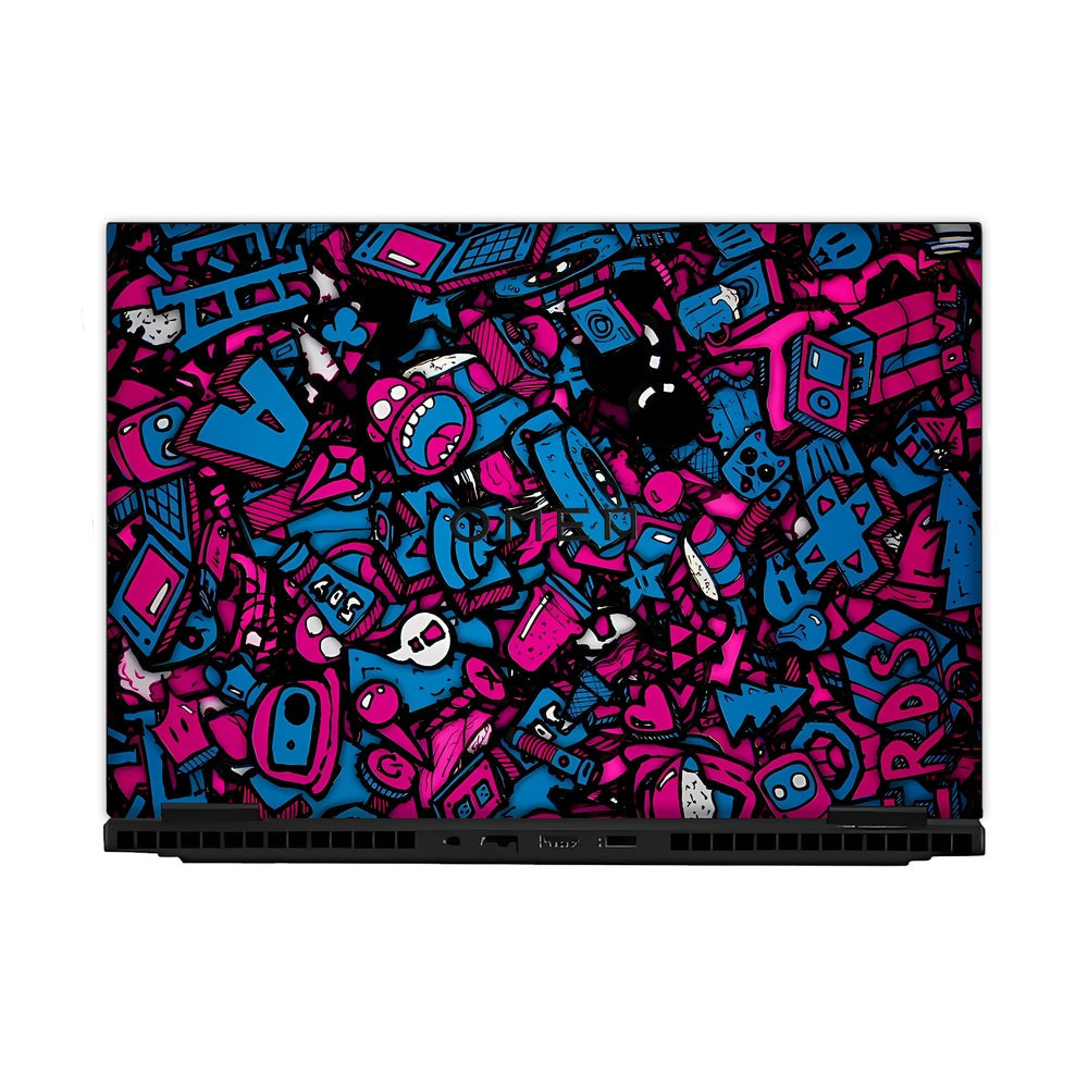 Wildstyle skin on Hp Omen Gaming 16-AM0241TX by Decalz