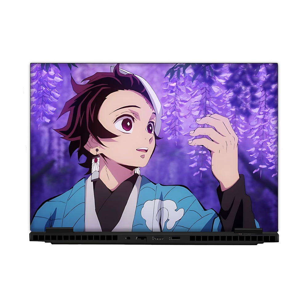 Wisteria Grace skin on Hp Omen Gaming 16-AM0241TX by Decalz