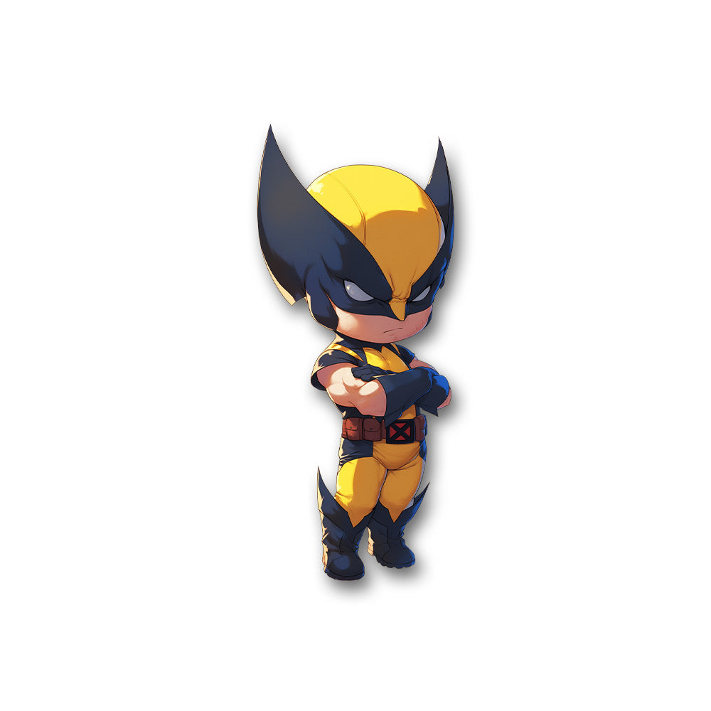 Wolverine Chibi Xmen Sticker