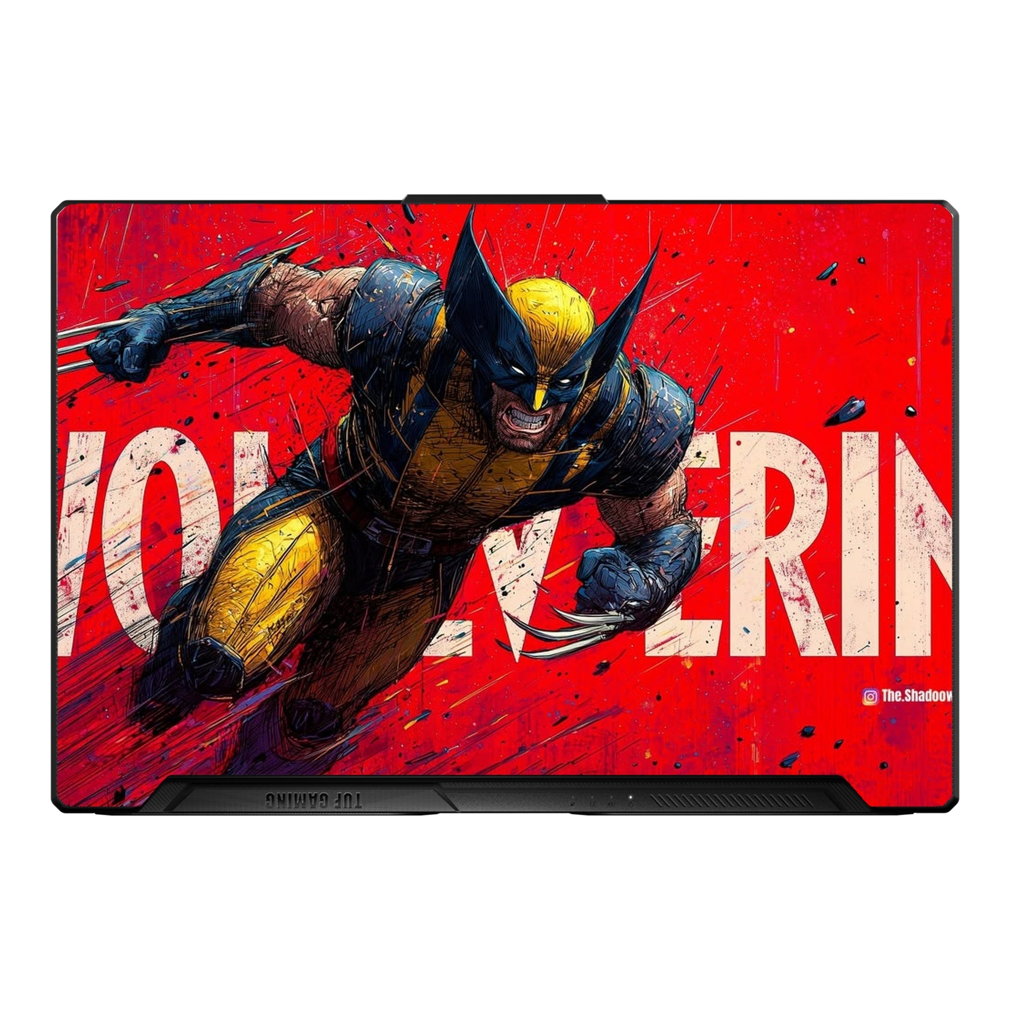 Wolverine Red Title by Decalz