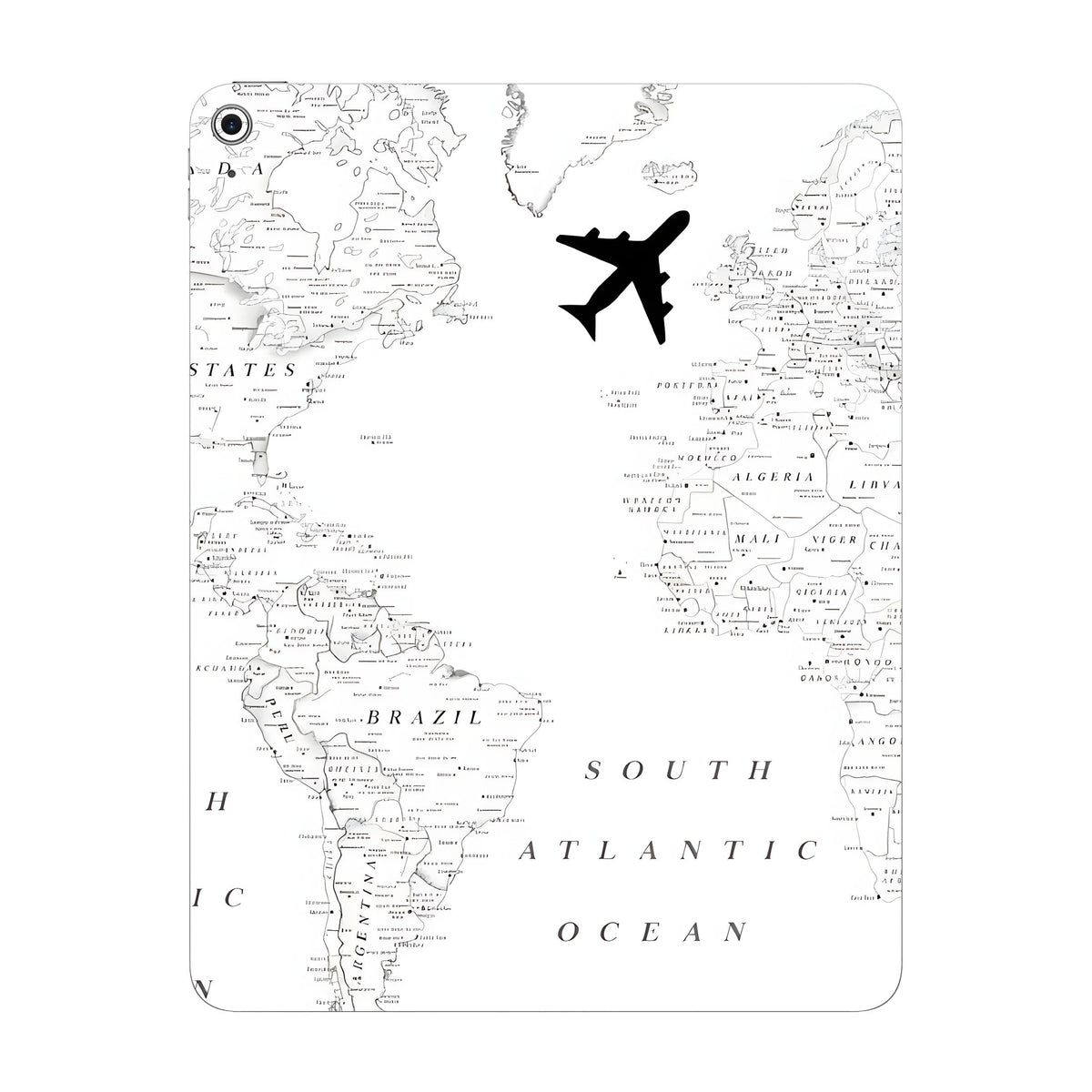 World Map Wanderlust skin on iPad Air 13-inch M3 2025 by Decalz