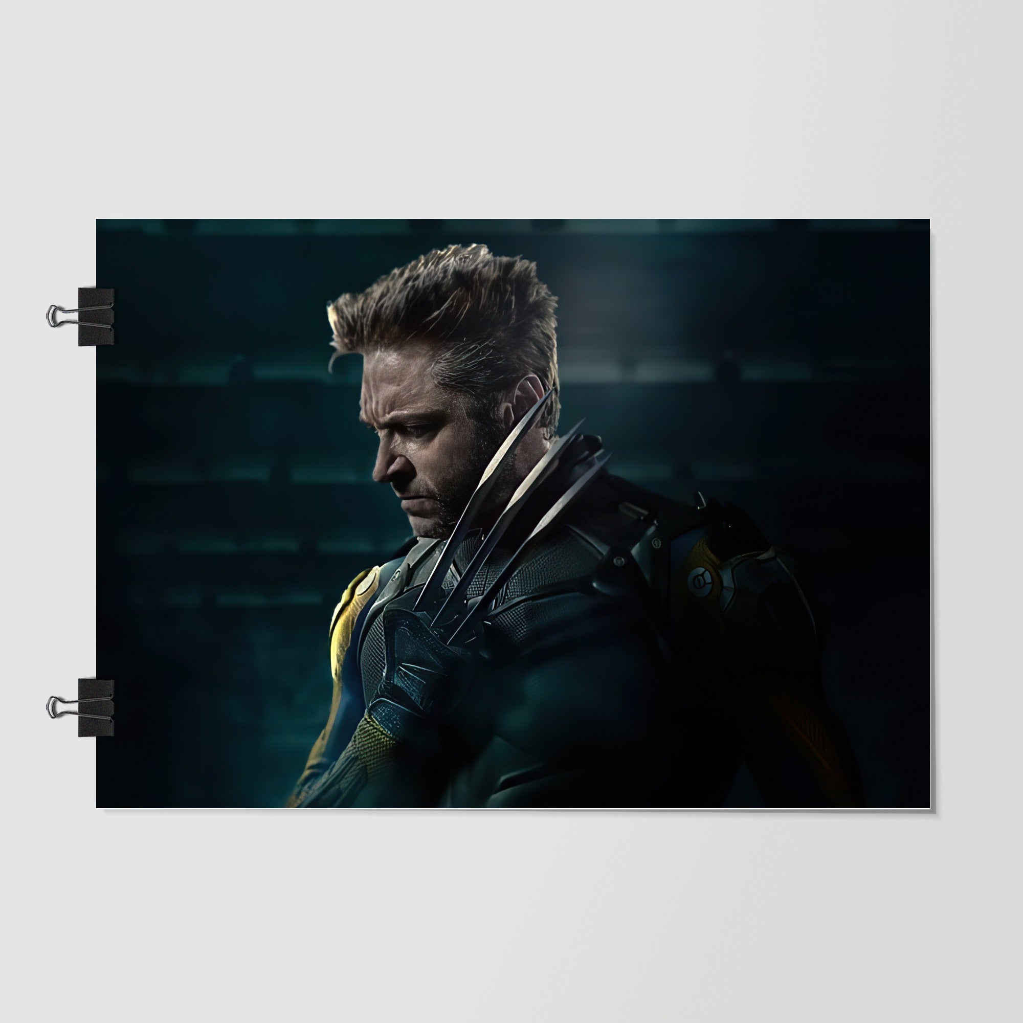 X Men Black Dramatic Lighting by Decalz