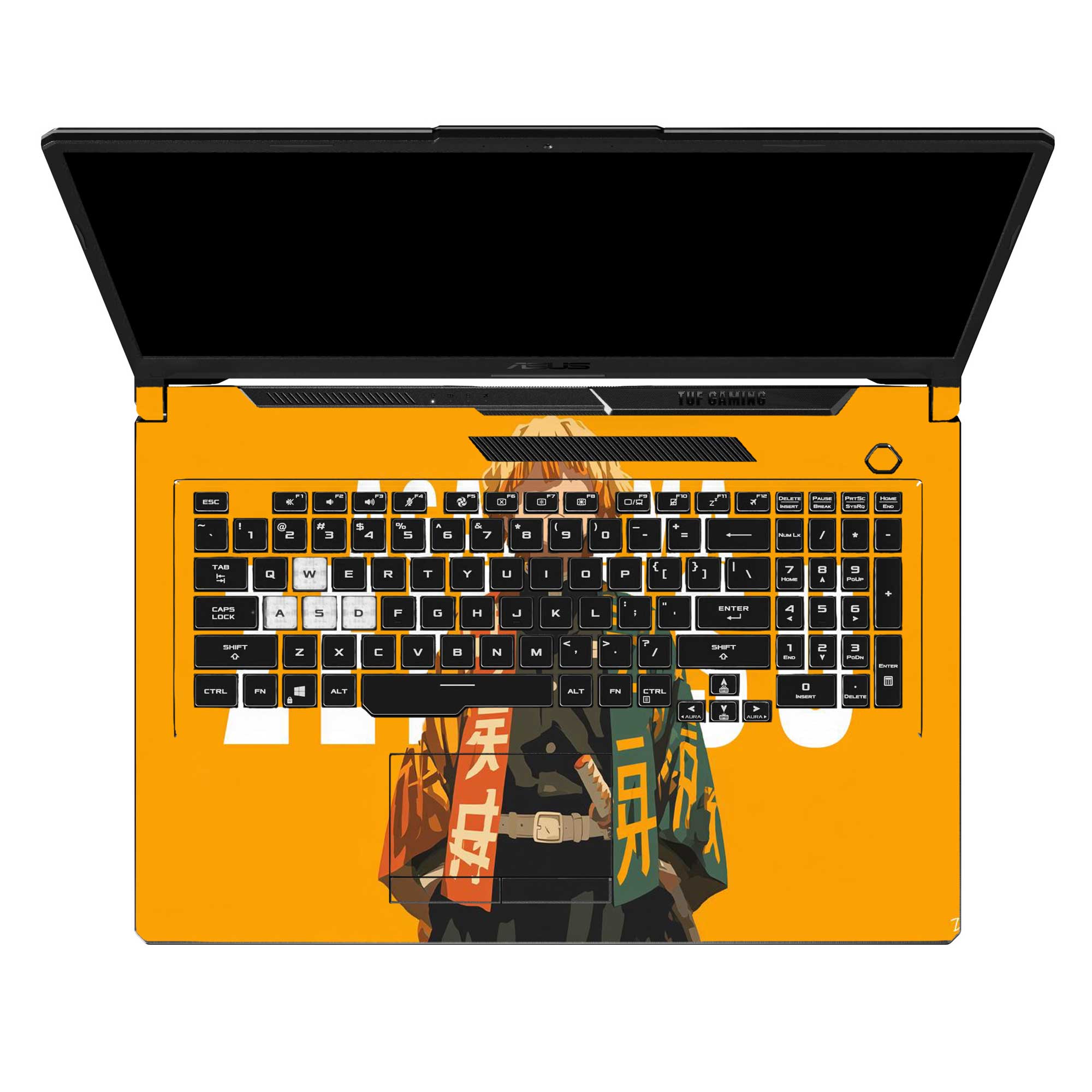 Yellow Thunder, - Laptop Skins & Wraps
