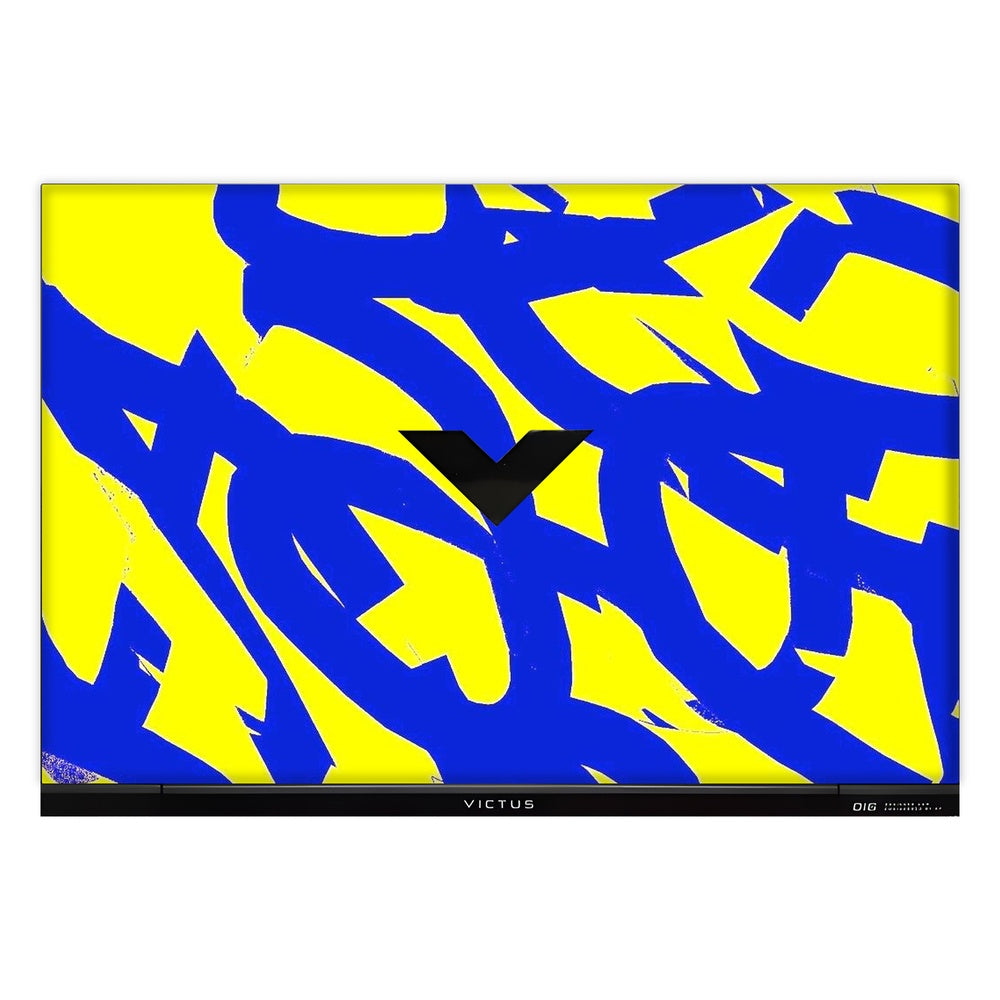Yellow Abstract Flow