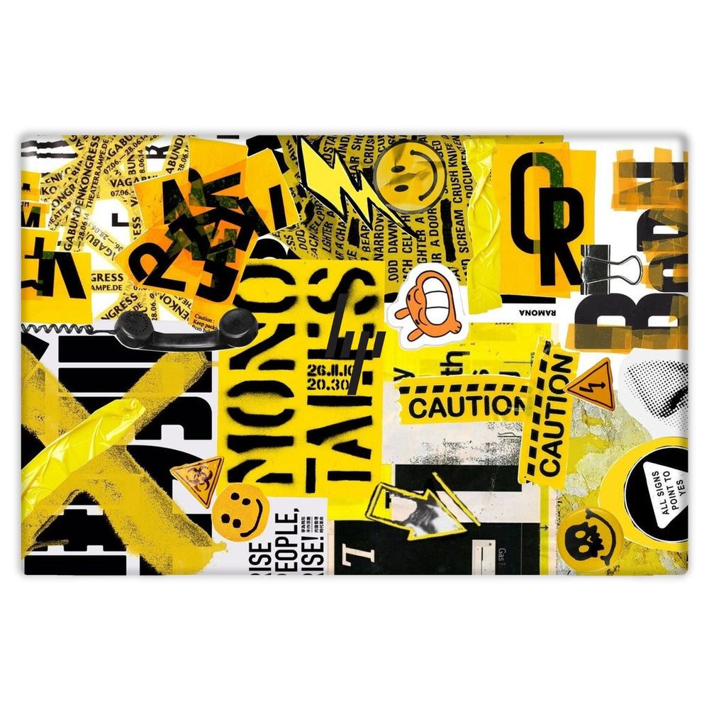 Yellow Alert skin on Hp Elitebook 840 G7 by Decalz