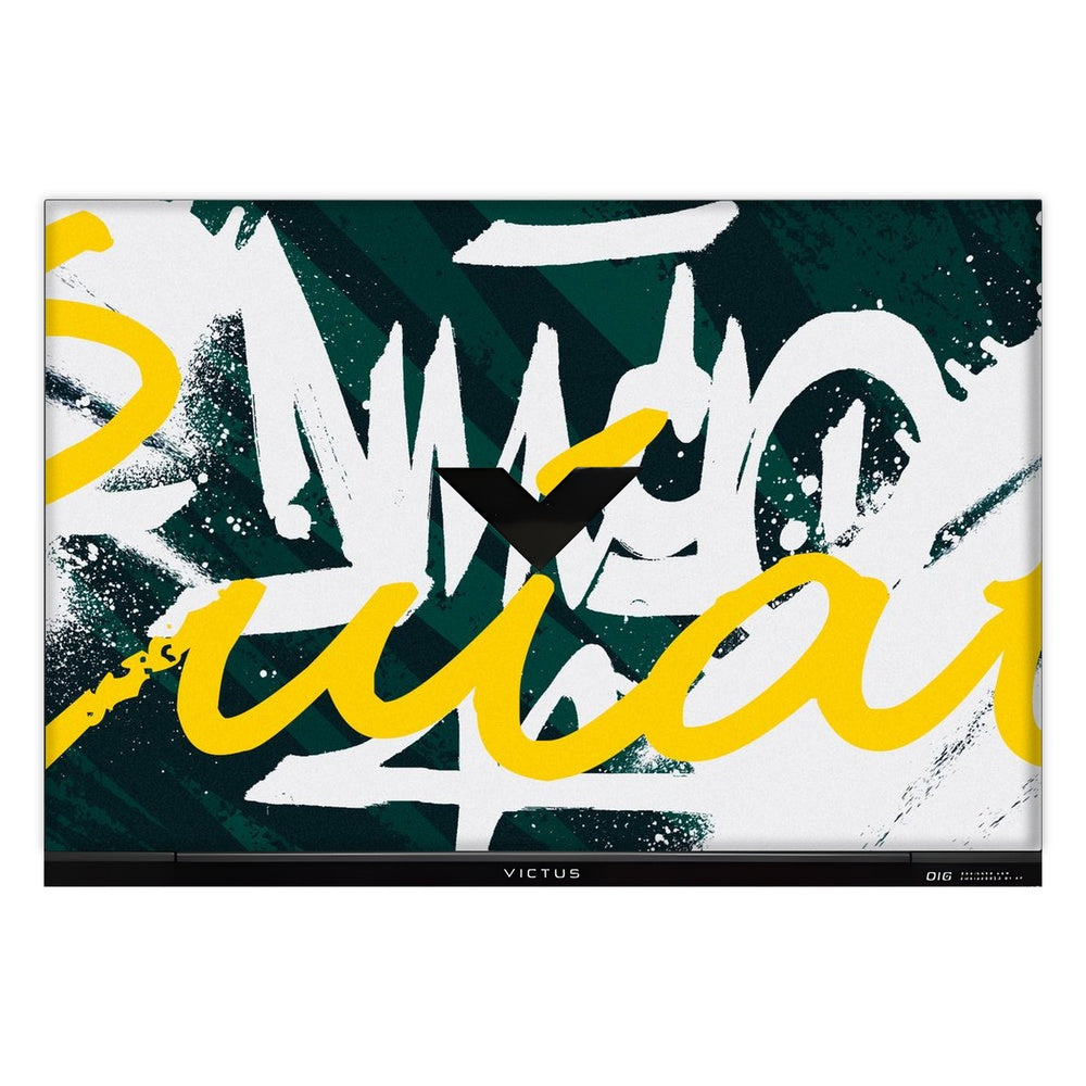 Yellow Brush Strokes