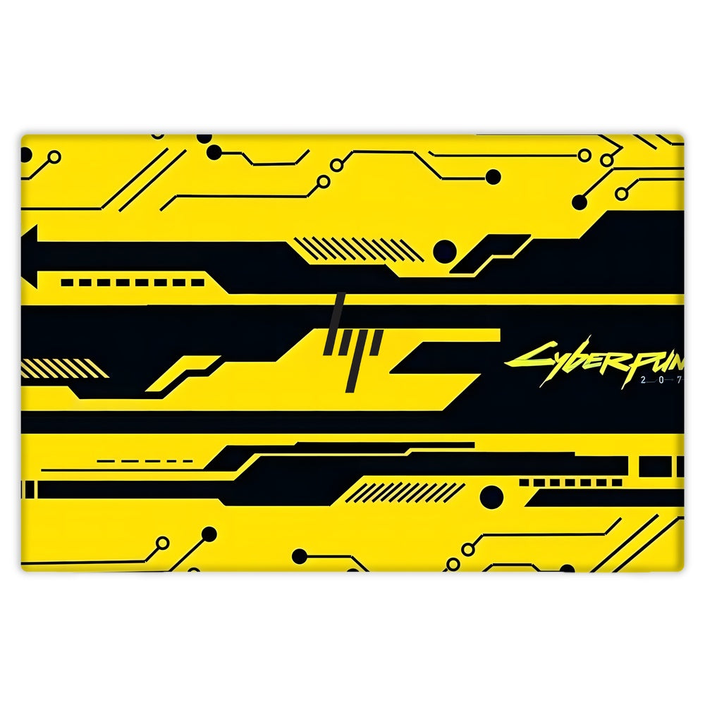 Yellow Circuit skin on Hp Elitebook 840 G7 by Decalz