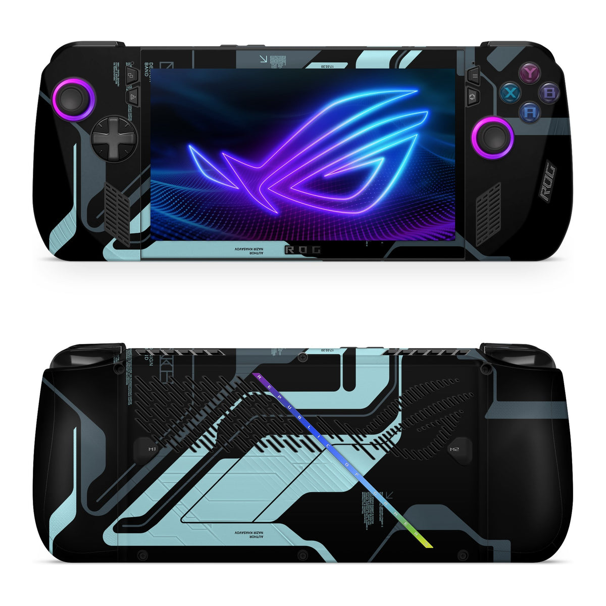 Zero OG Cyberpunk Asus ROG Xbox Ally X skin by Decalz