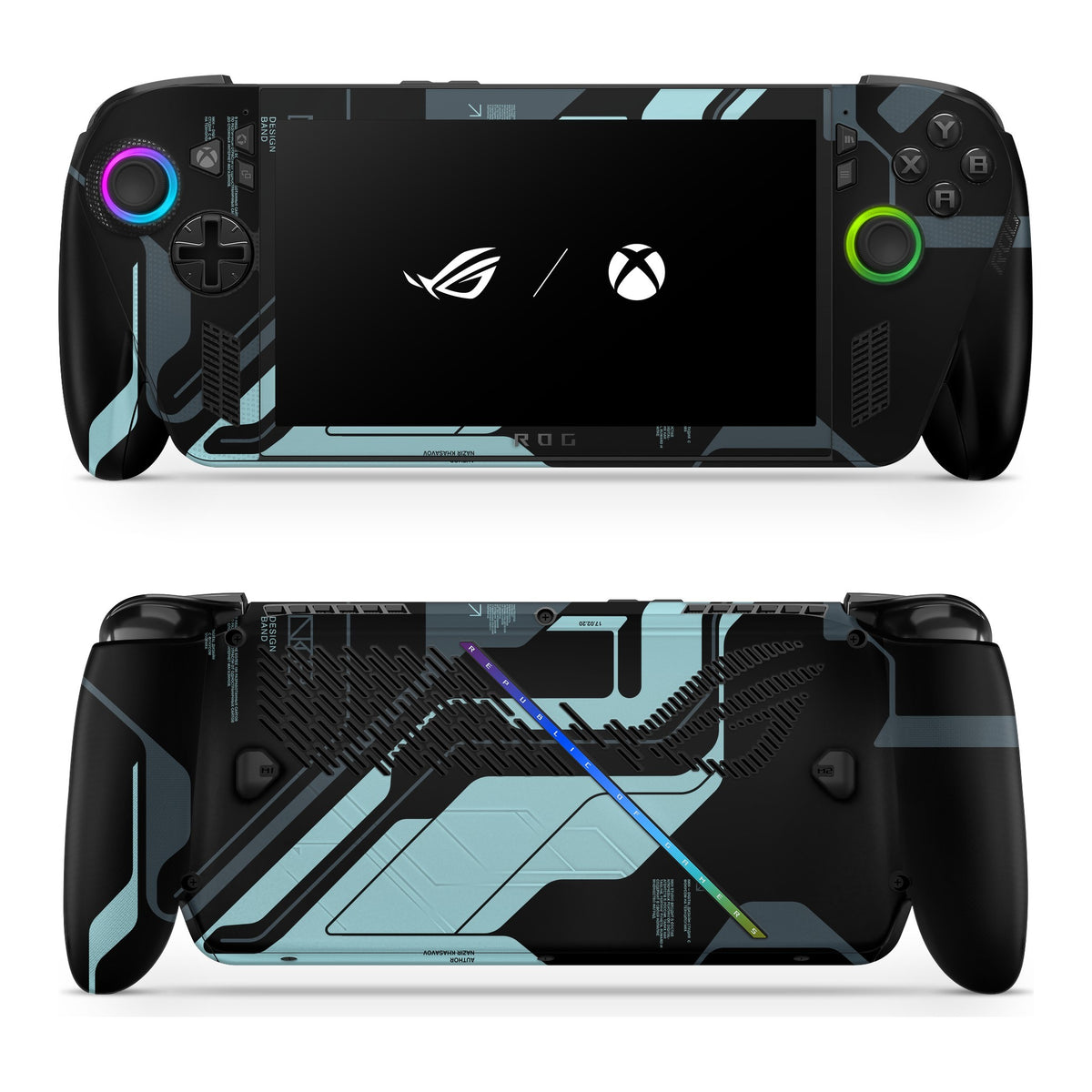 Zero OG Cyberpunk Asus ROG Xbox Ally skin by Decalz
