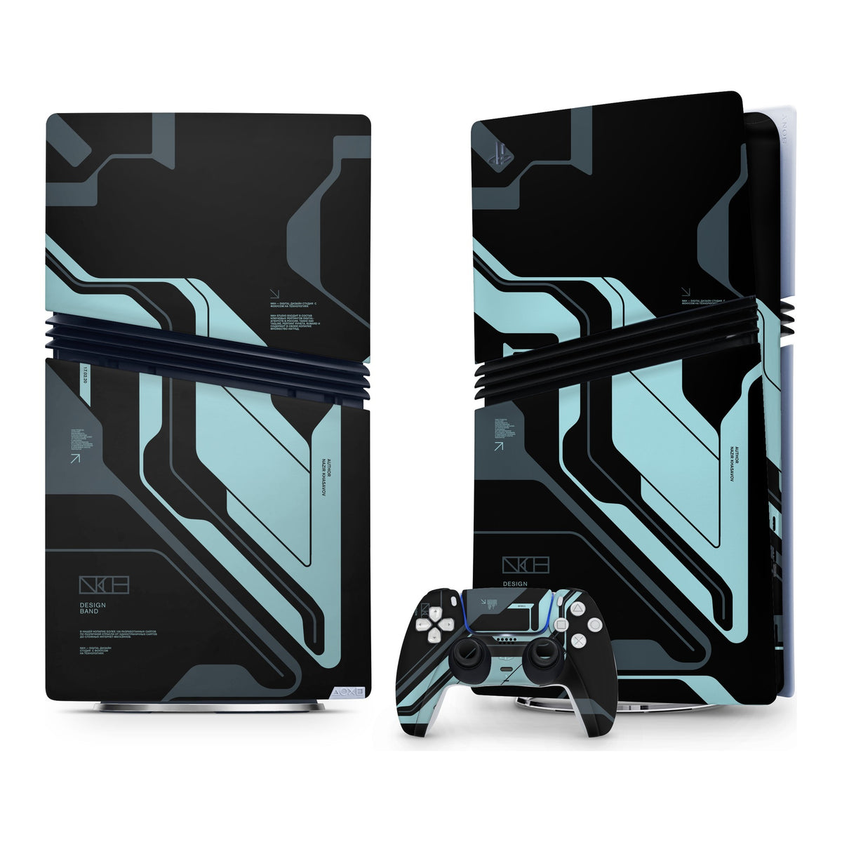 Zero OG Cyberpunk PlayStation 5 Pro skin by Decalz