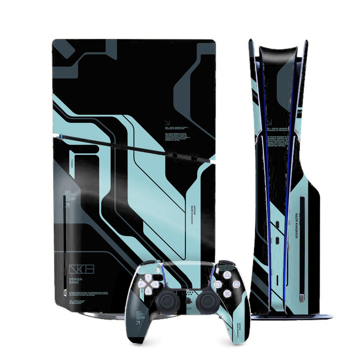 Zero OG Cyberpunk PlayStation 5 Slim skin by Decalz