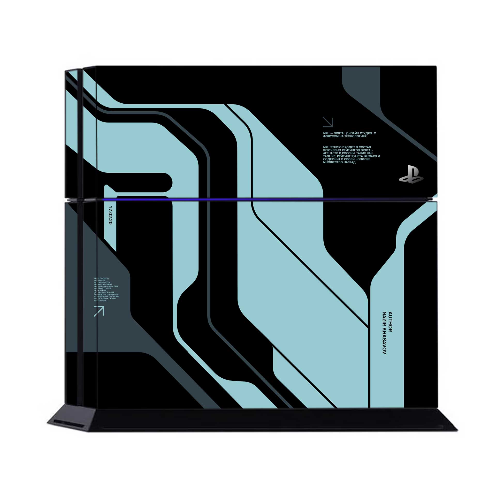Zero OG Cyberpunk PlayStation 4 Fat Skins & Wraps