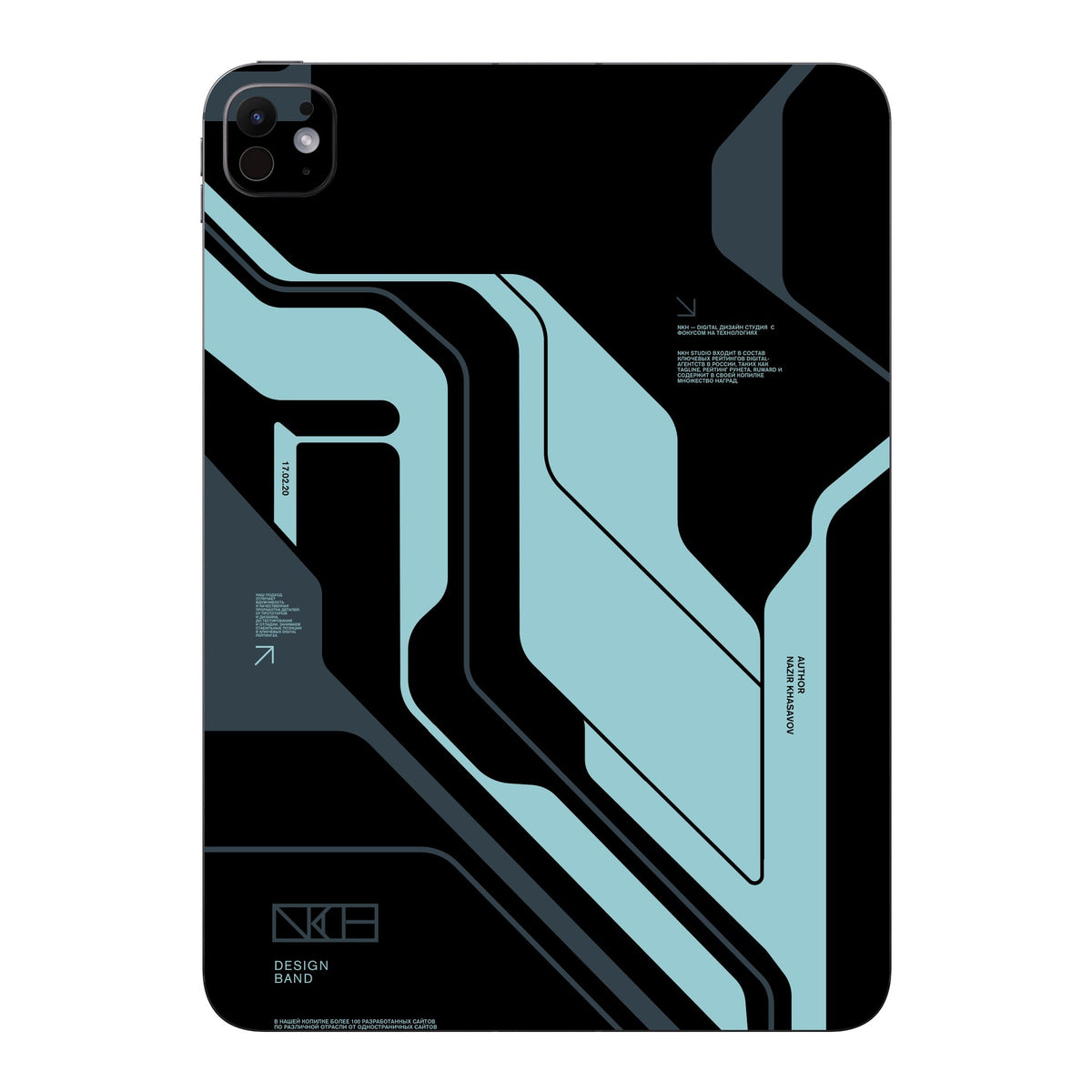 Zero OG Cyberpunk skin on iPad Pro 11-inch M5 by Decalz