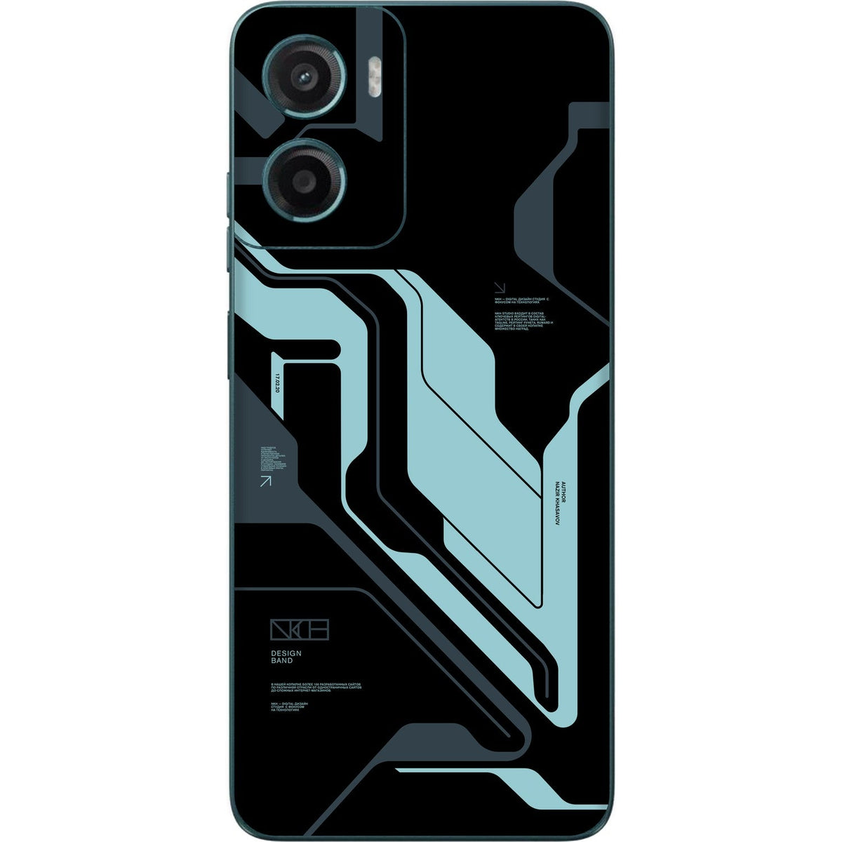Zero OG Cyberpunk skin on Moto G05 by Decalz