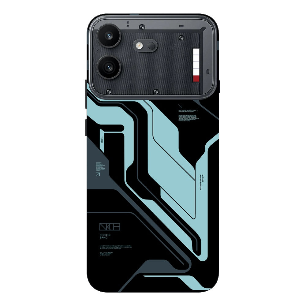 Zero OG Cyberpunk skin on Nothing Phone 4B by Decalz