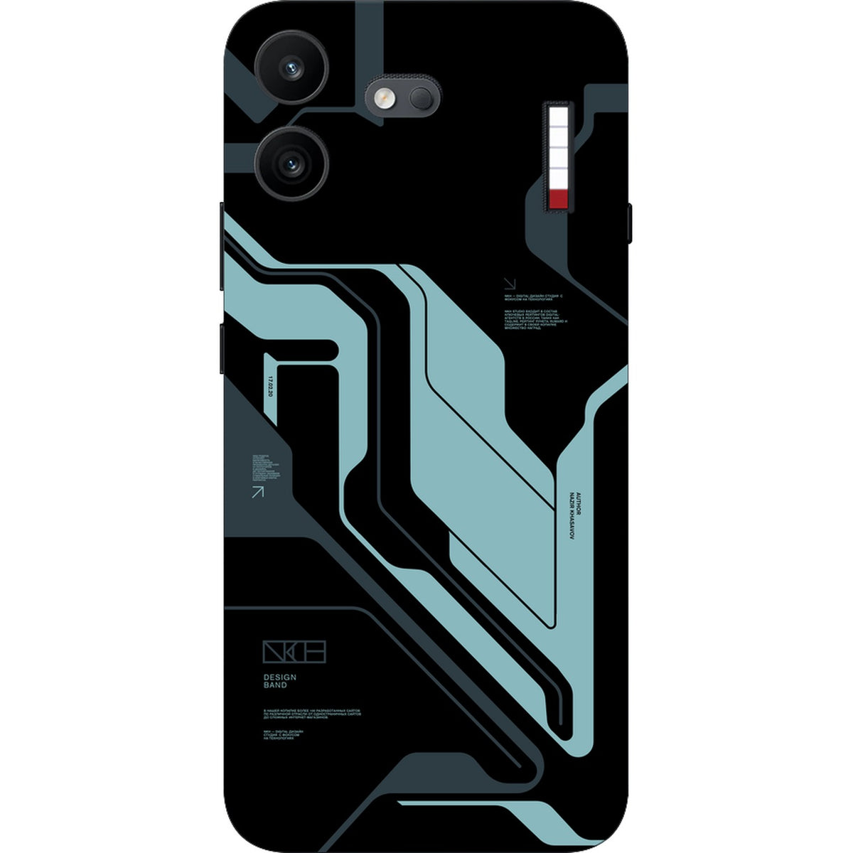Zero OG Cyberpunk skin on Nothing Phone 4B by Decalz
