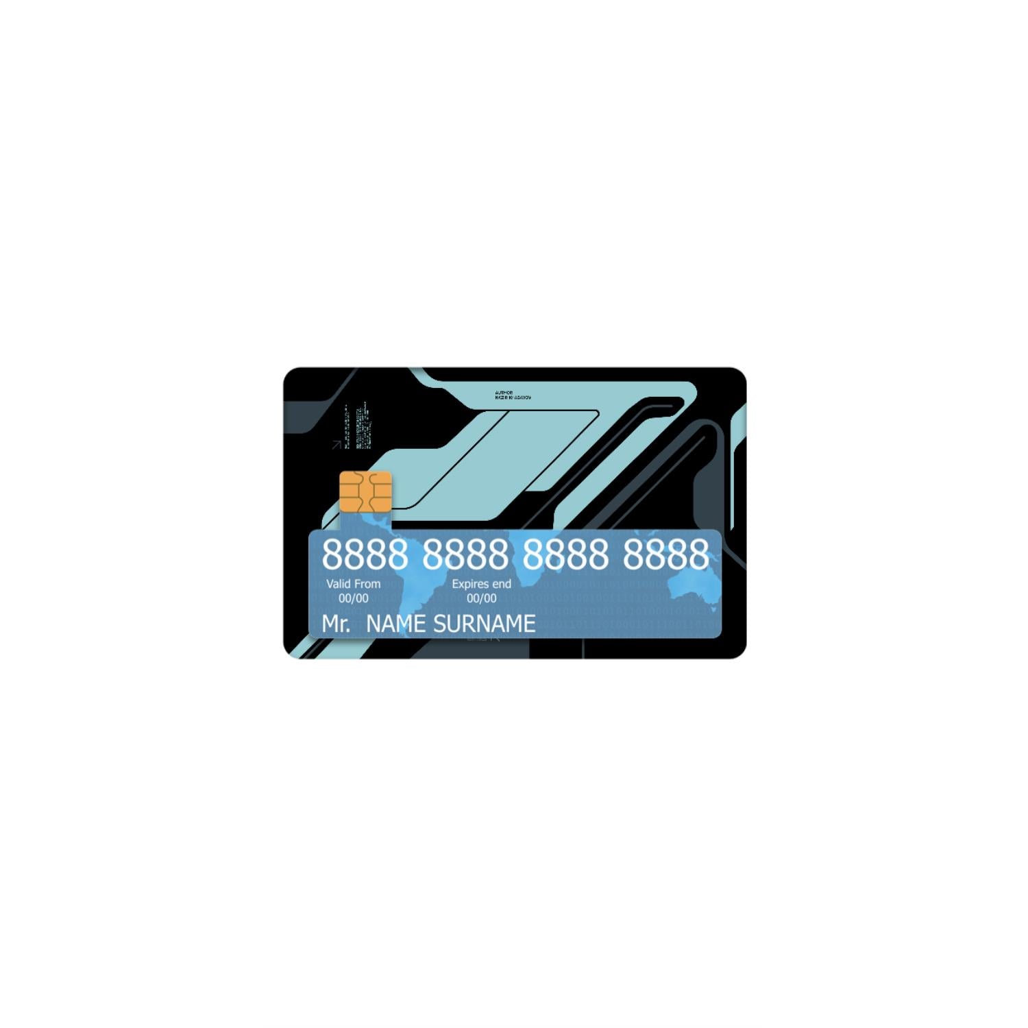 ATM Card Skins & Wraps (With Window)