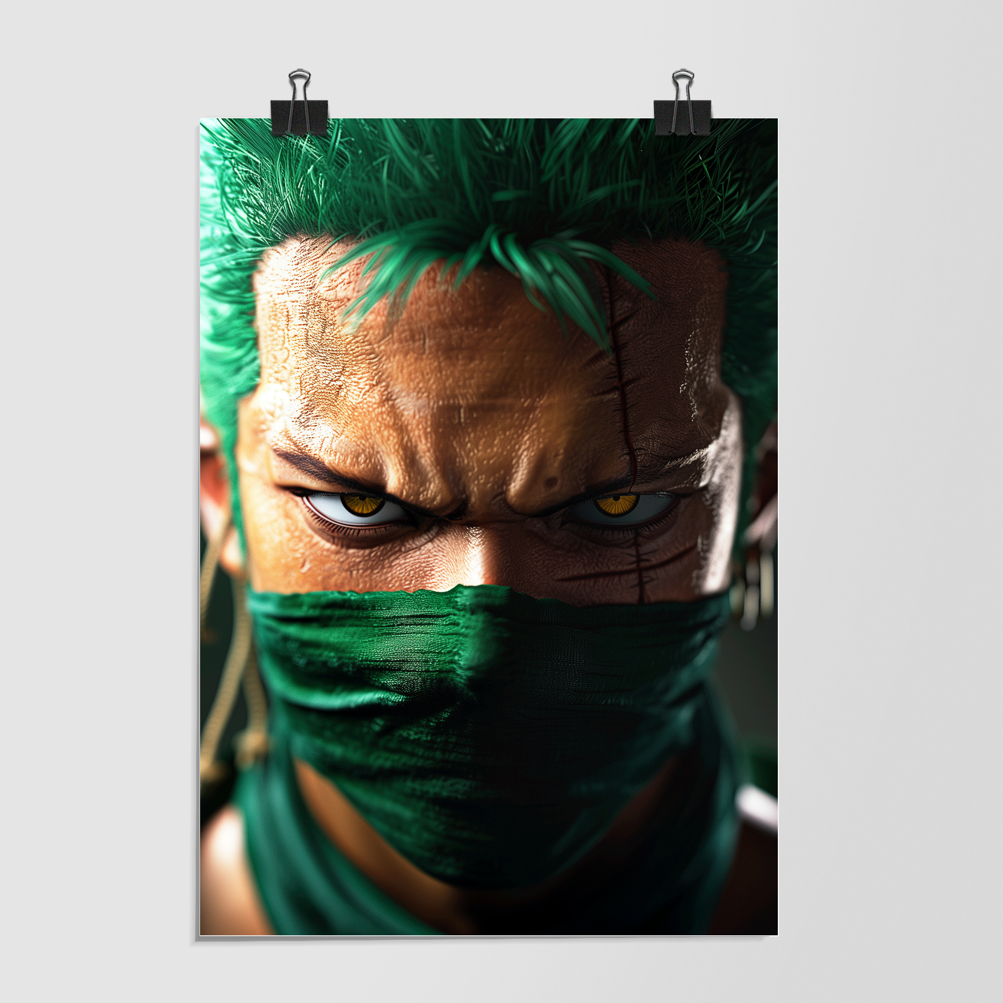 Zoro’s Intense Focus by Decalz