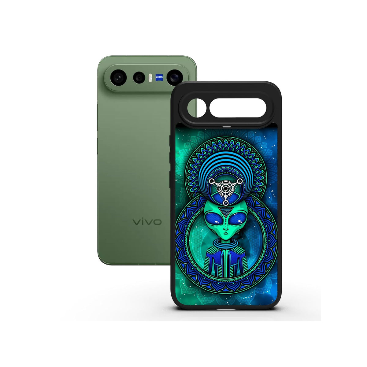 Alien Aura printed Doyers case, alternate view