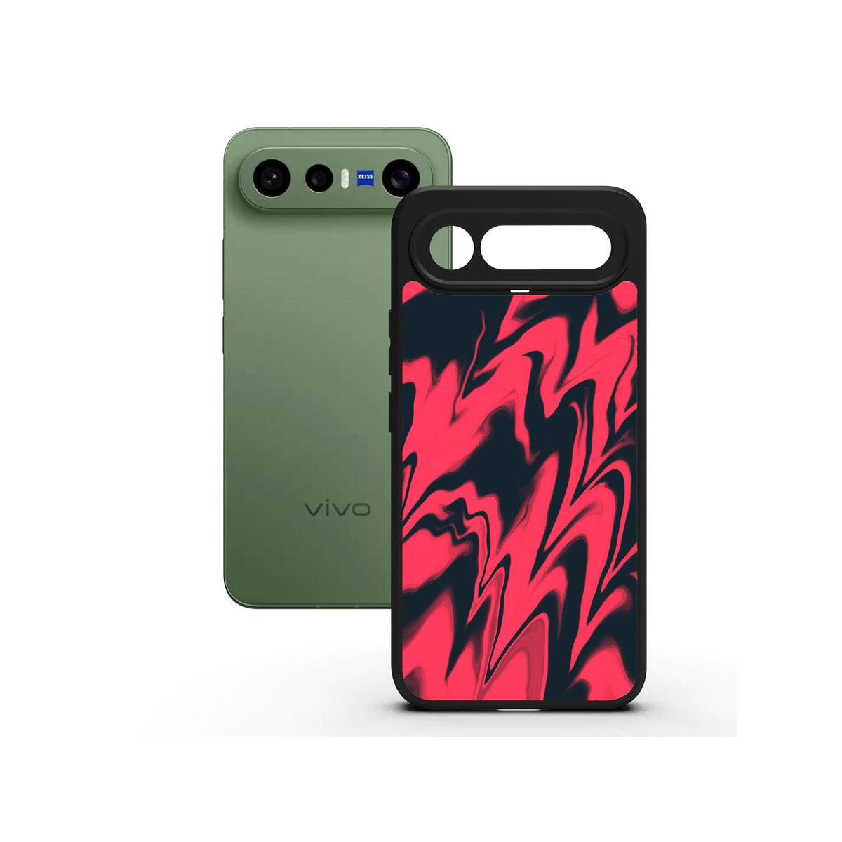 Ares Red printed Doyers case, alternate view