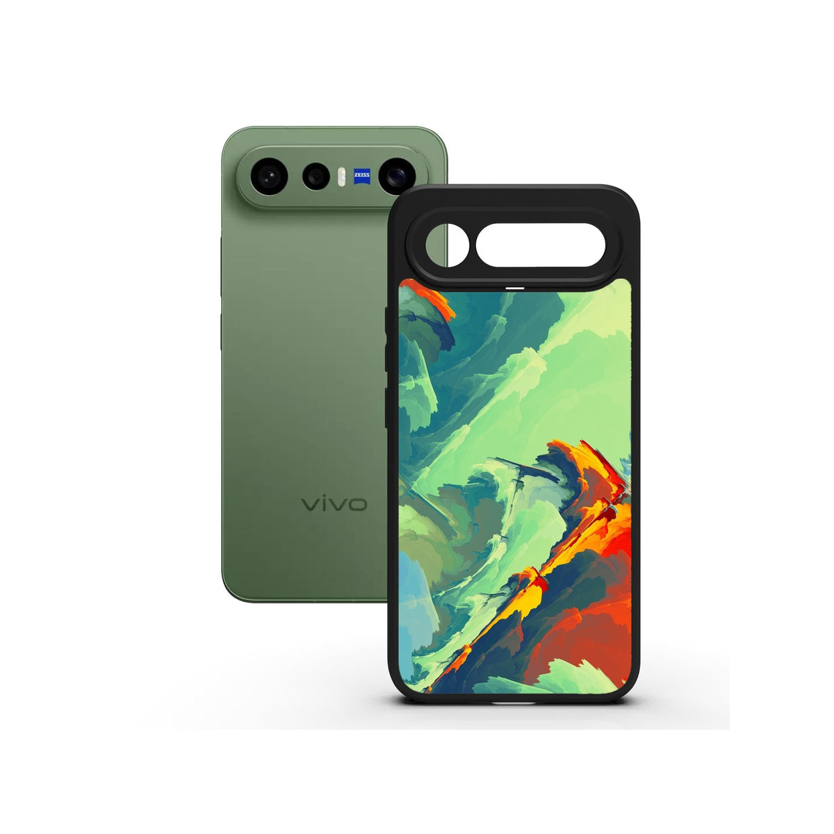 Artisan printed Doyers case, alternate view