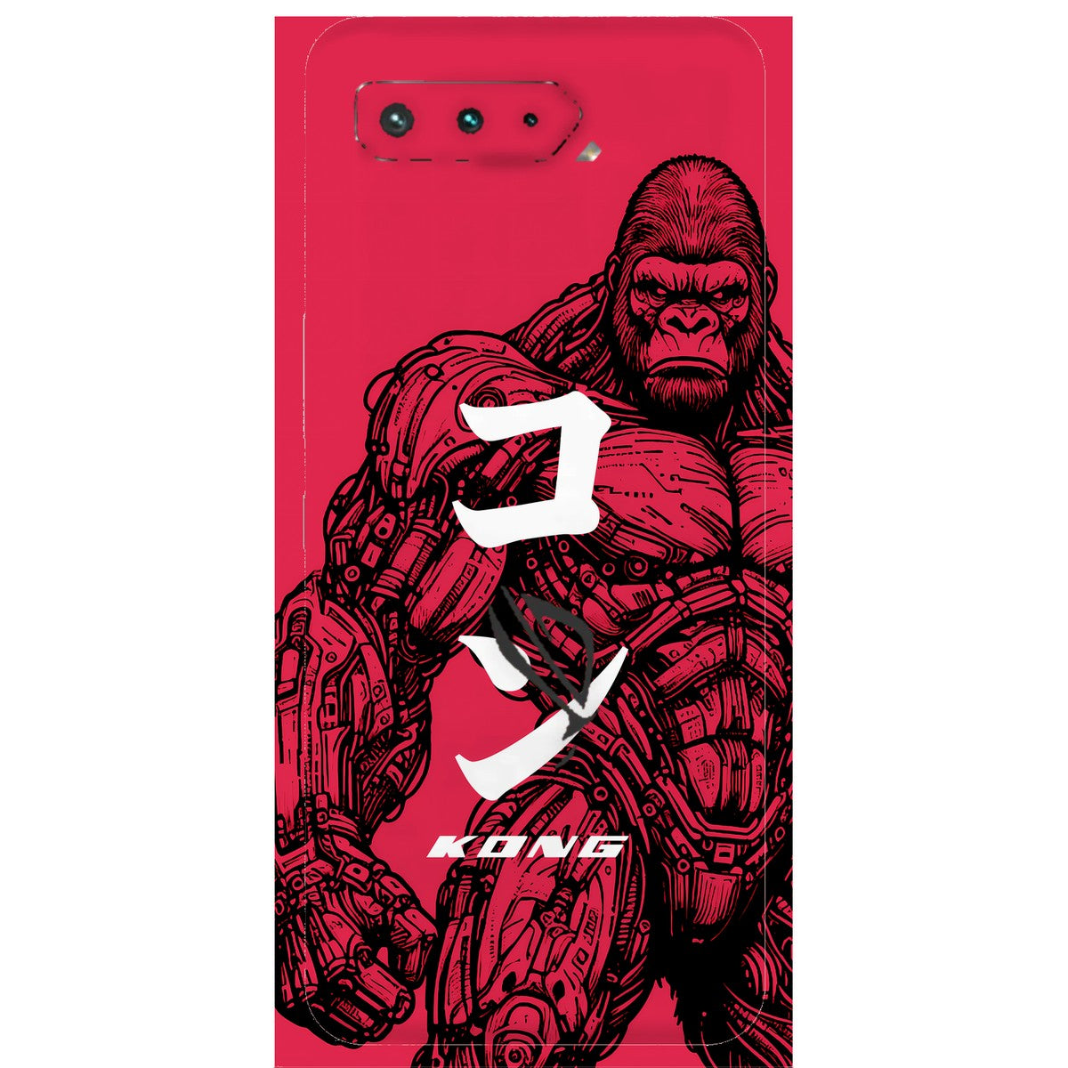 Kong limited edition skin on Asus ROG Phone 5